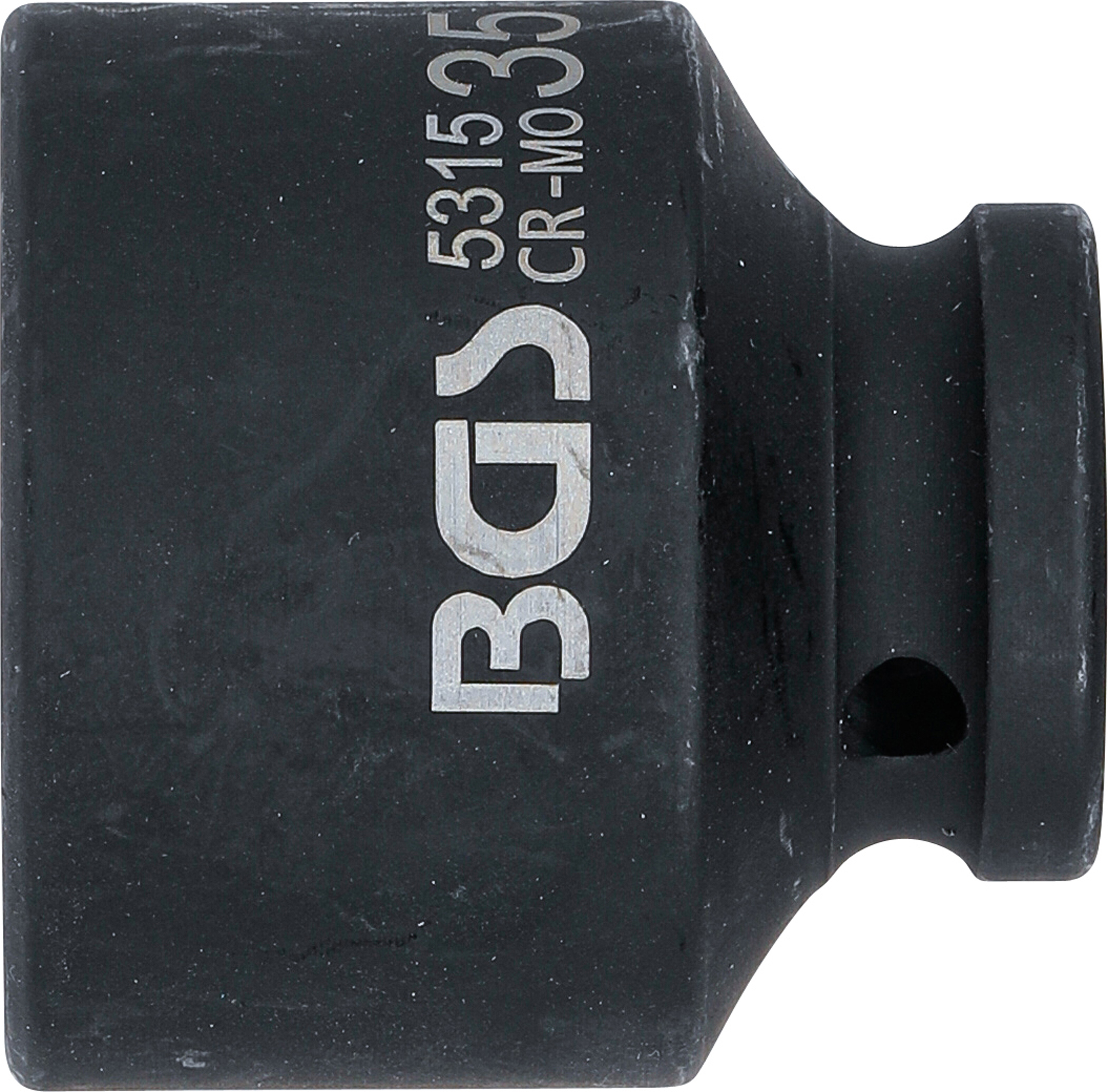 BGS Kraft-Steckschlüssel-Einsatz Zwölfkant | Antrieb Innenvierkant 12,5 mm (1/2") | SW 35 mm