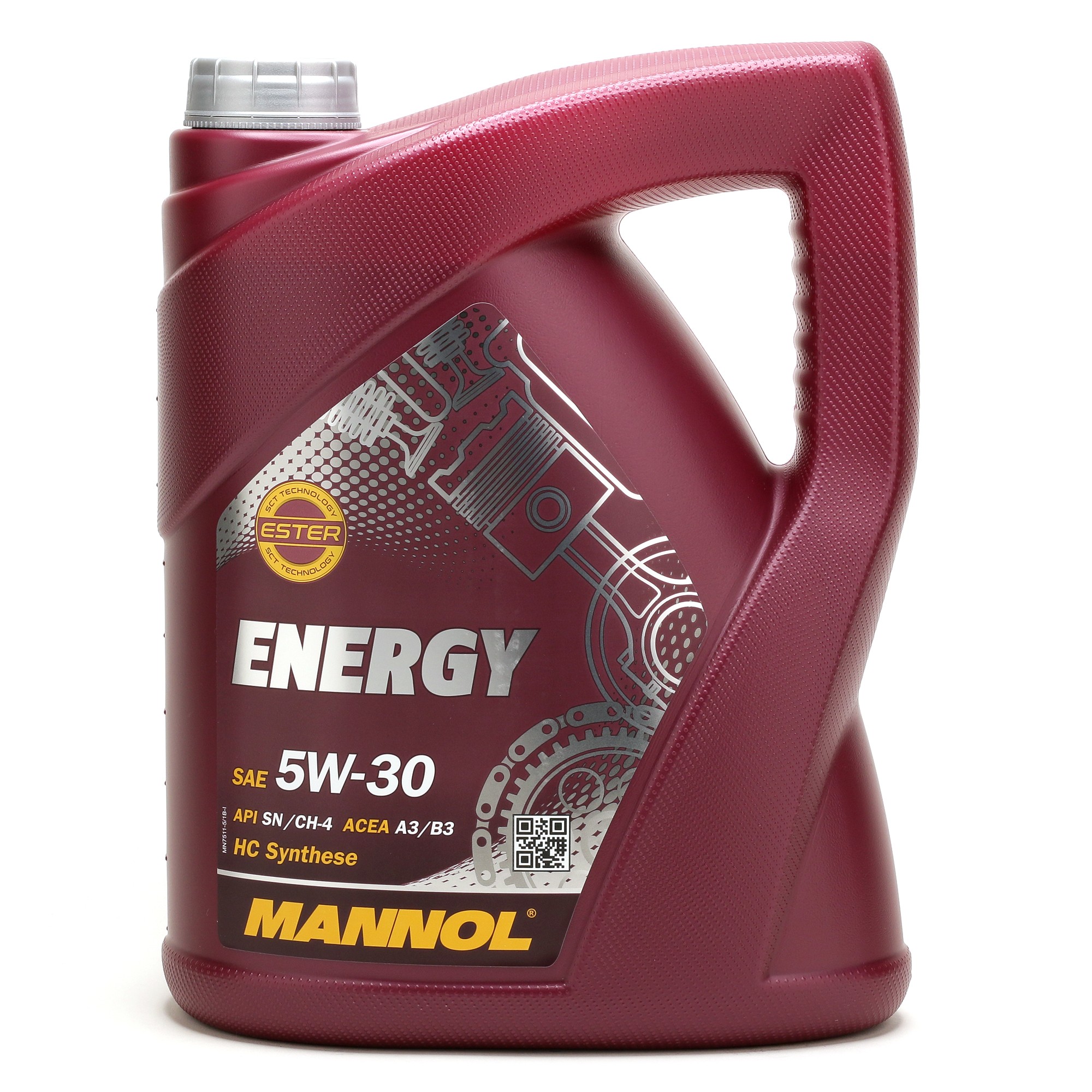 5W-30 Mannol 7511 Energy Motoröl 5 Liter