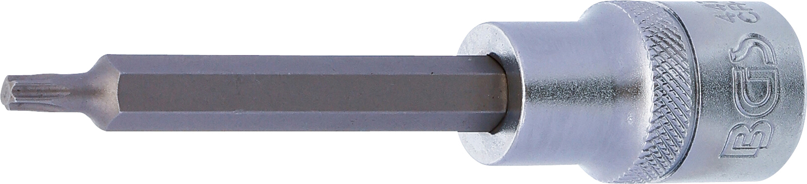 BGS Bit-Einsatz | Länge 100 mm | Antrieb Innenvierkant 12,5 mm (1/2") | T-Profil (für Torx) T25