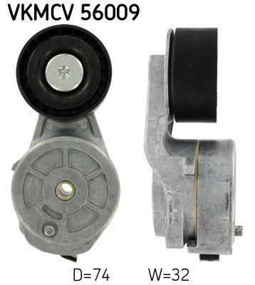 Riemenspanner, Keilrippenriemen