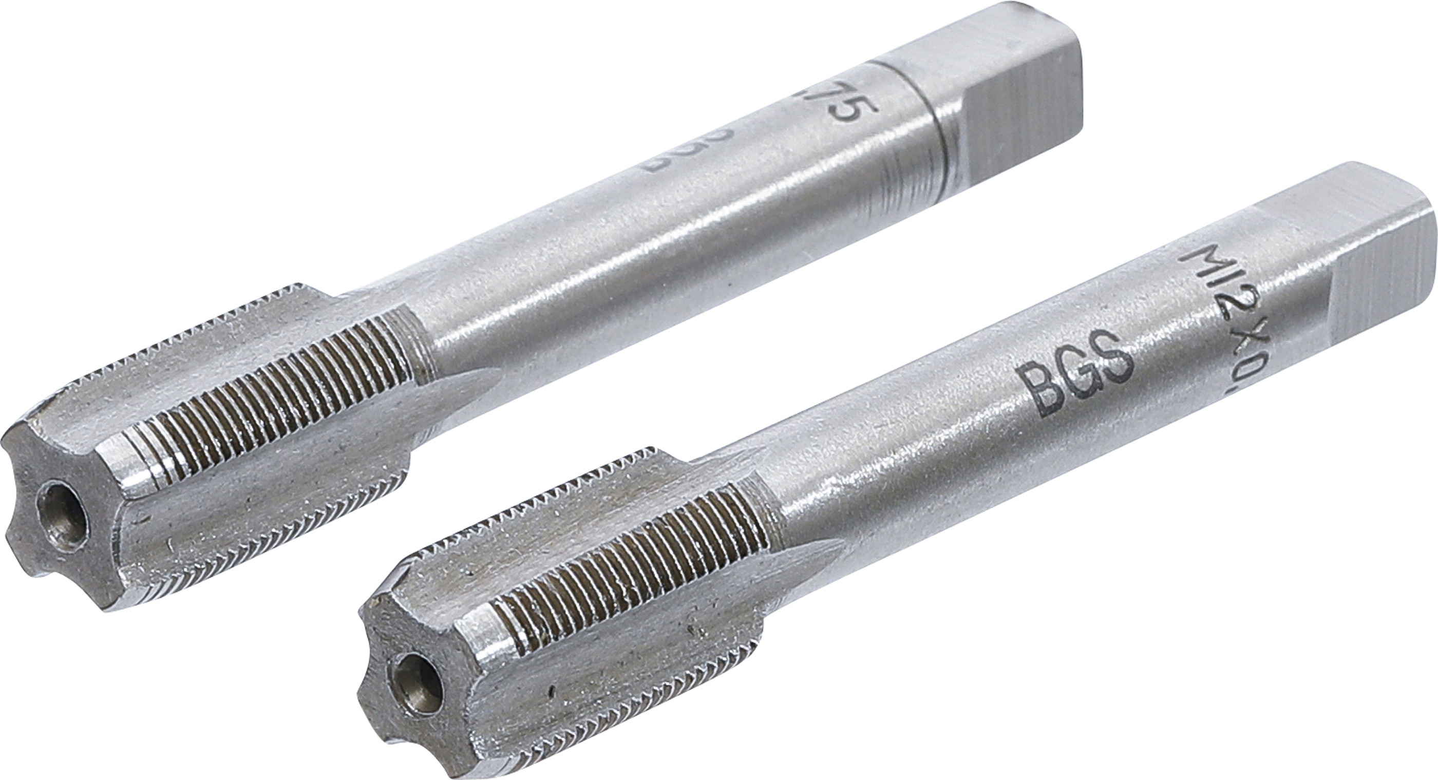 BGS Gewindebohrer | Vor- und Fertigschneider | M12 x 0,75 | 2-tlg.