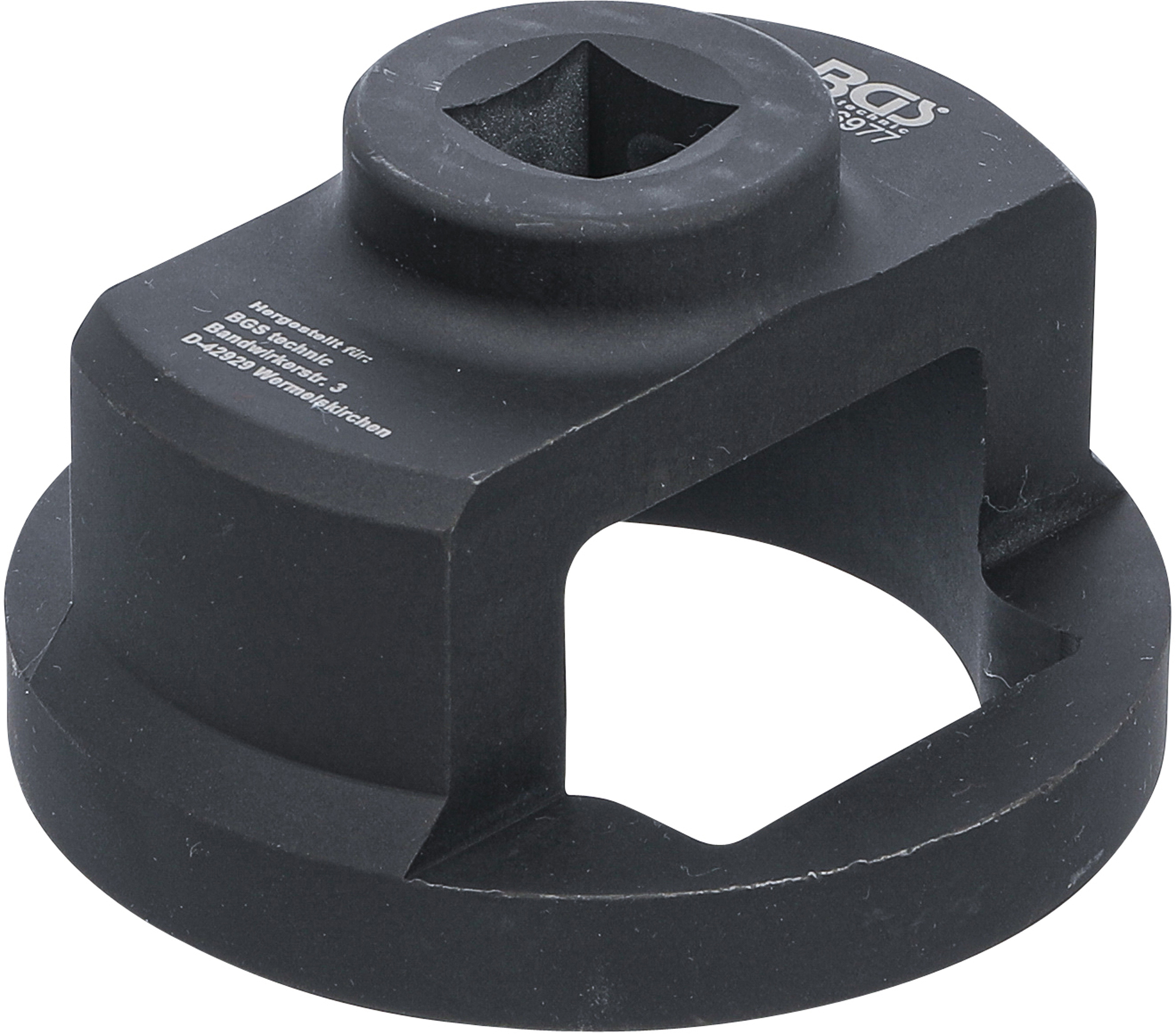 BGS Rollenlager-Achsmuttern-Schlüssel | für BPW 12 t | SW 80 mm