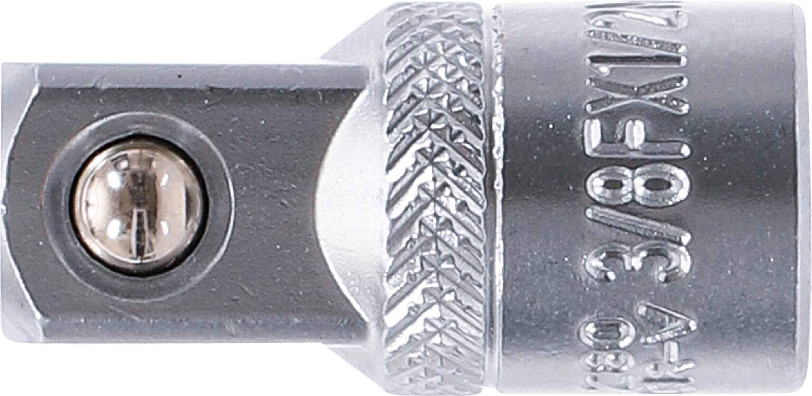 BGS Steckschlüssel-Adapter | Innenvierkant 10 mm (3/8") - Außenvierkant 12,5 mm (1/2")