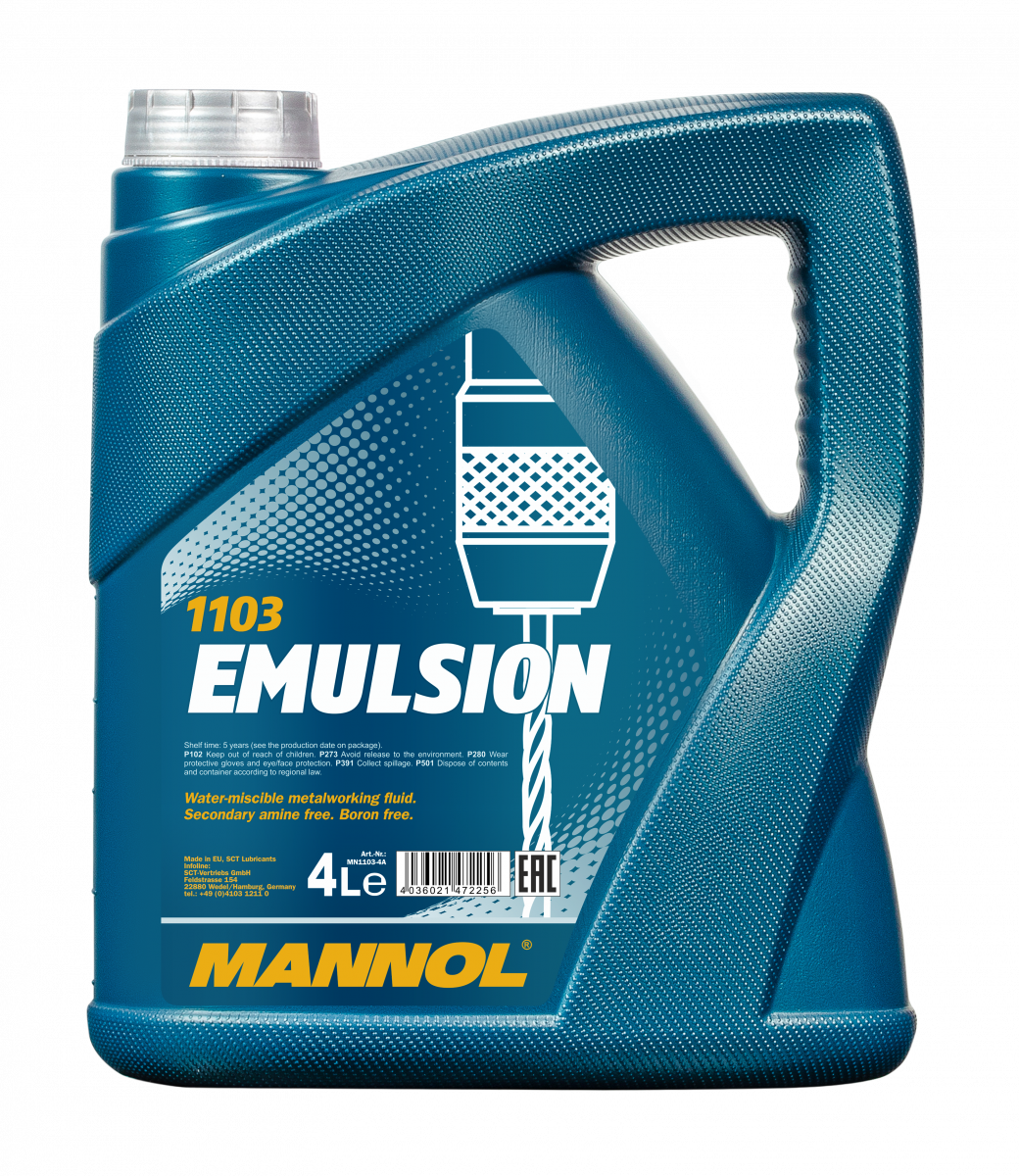 Mannol 1103 Emulsion Schmiermittel Kühlmittel 4 Liter