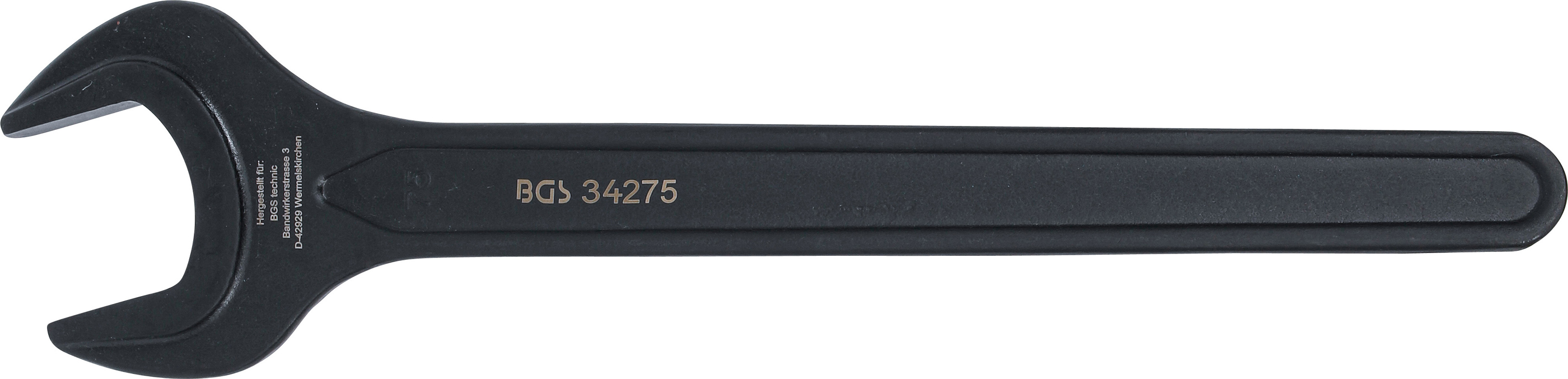 BGS Einmaulschlüssel | DIN 894 | SW 75 mm