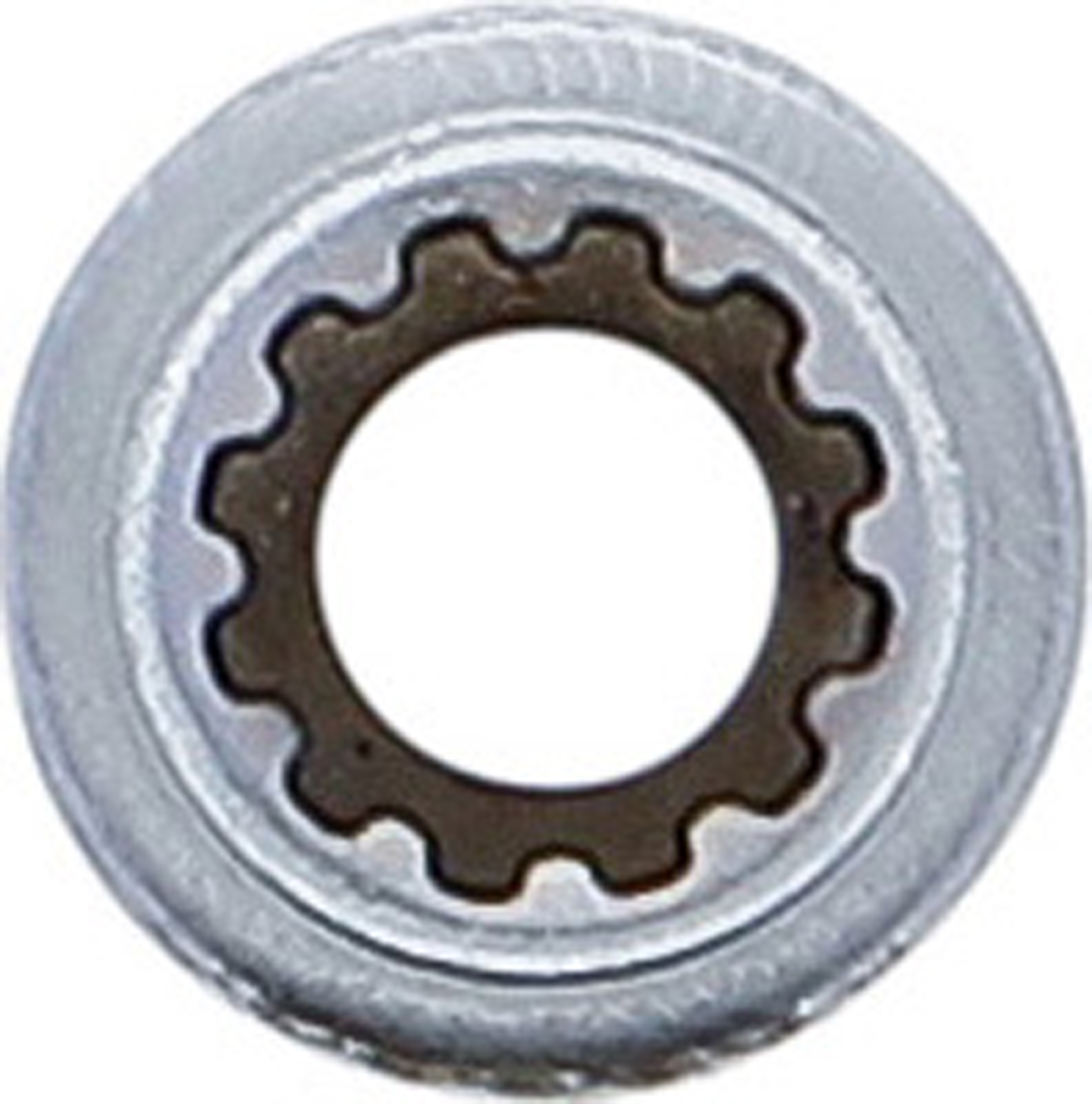 BGS Steckschlüssel-Einsatz Gear Lock | Antrieb Innenvierkant 6,3 mm (1/4") | SW 6 mm