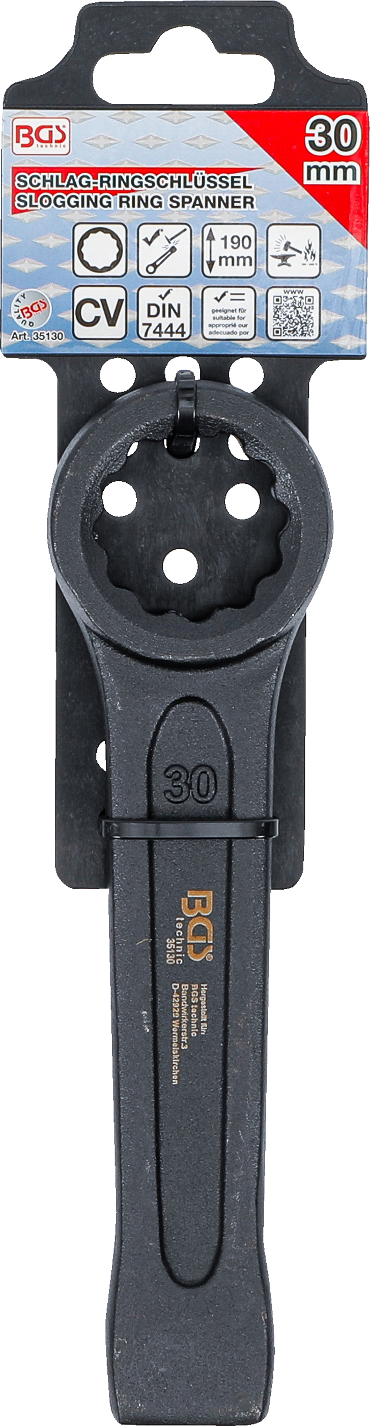 BGS Schlag-Ringschlüssel | SW 30 mm