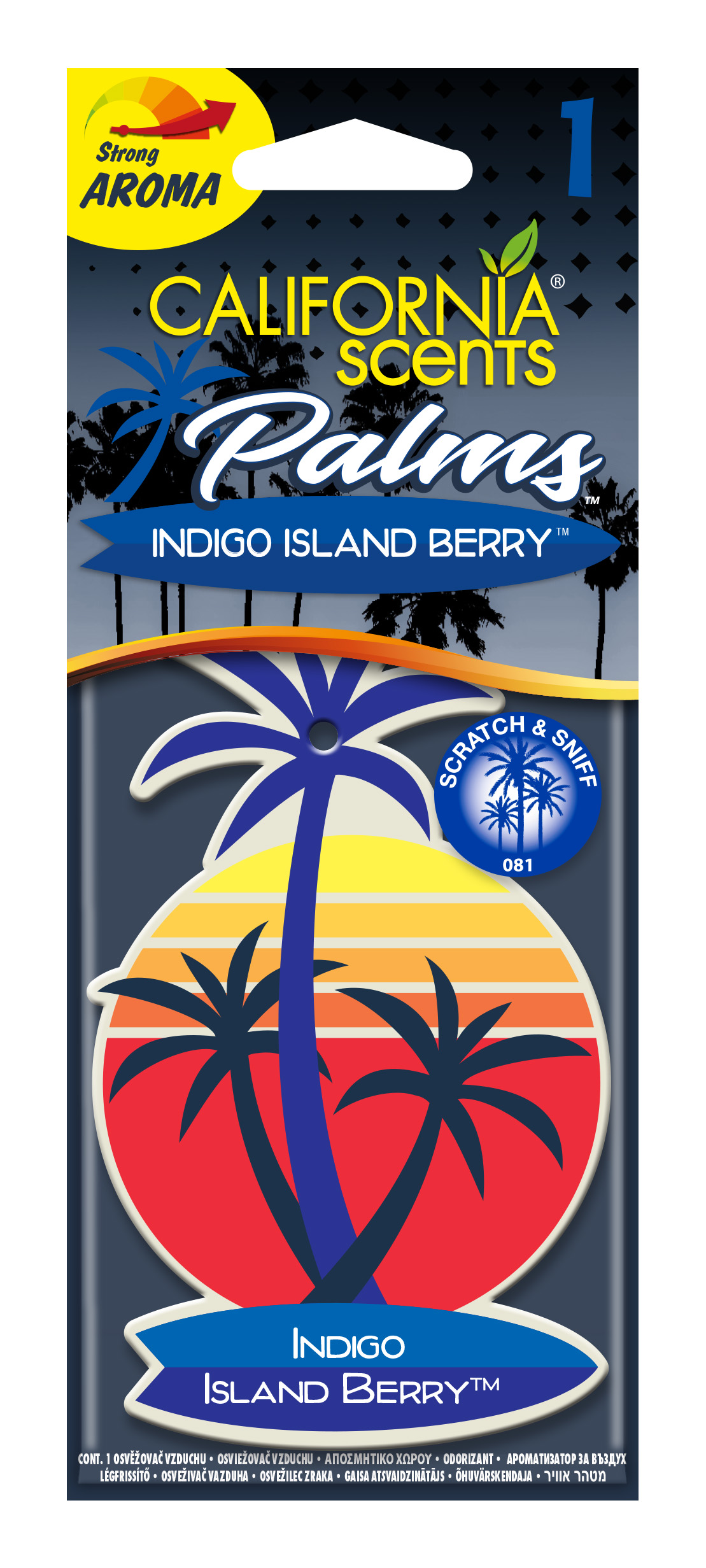 California Scents Palms Indigo Island Berry Duftbaum