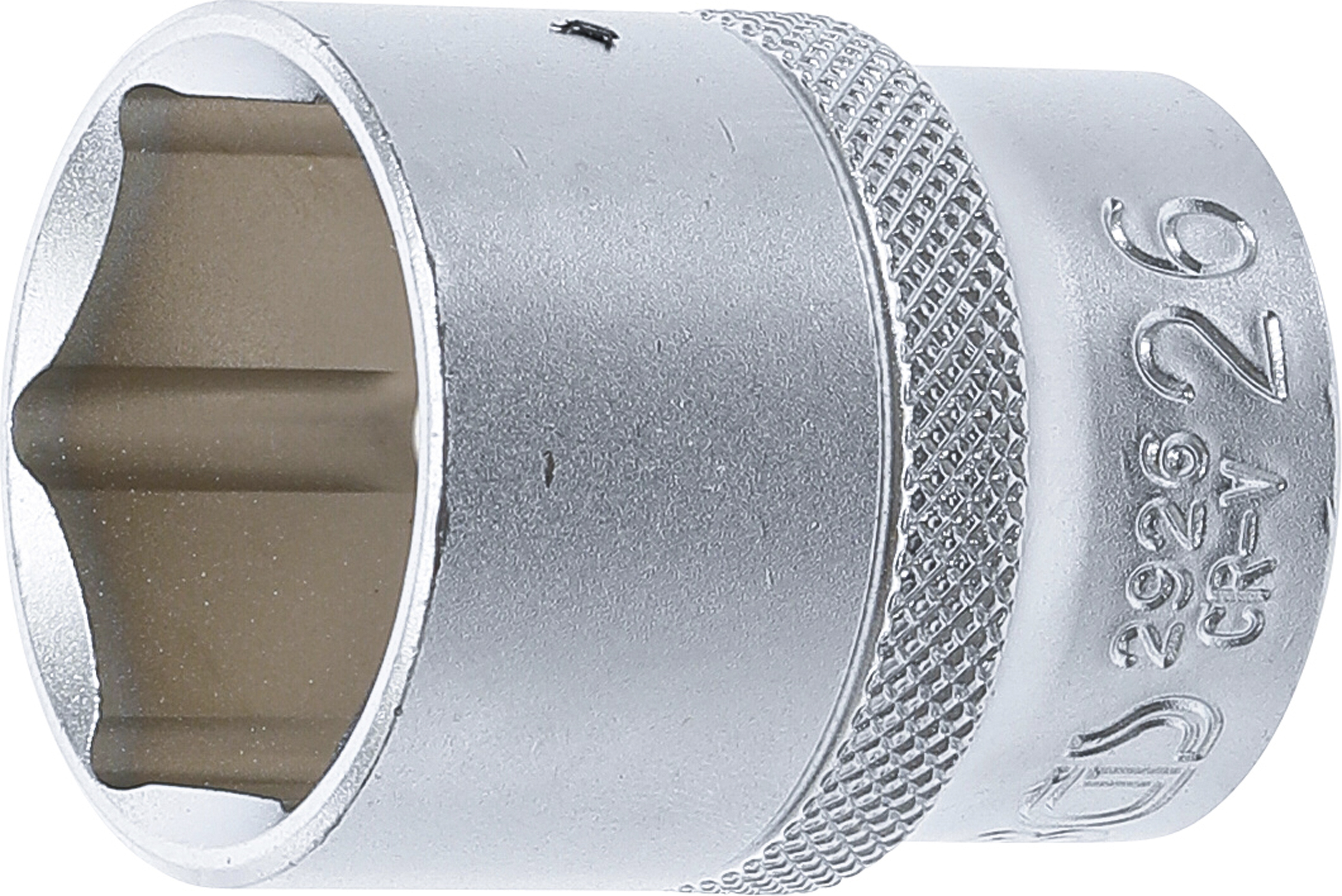 BGS Steckschlüssel-Einsatz Sechskant | Antrieb Innenvierkant 12,5 mm (1/2") | SW 26 mm