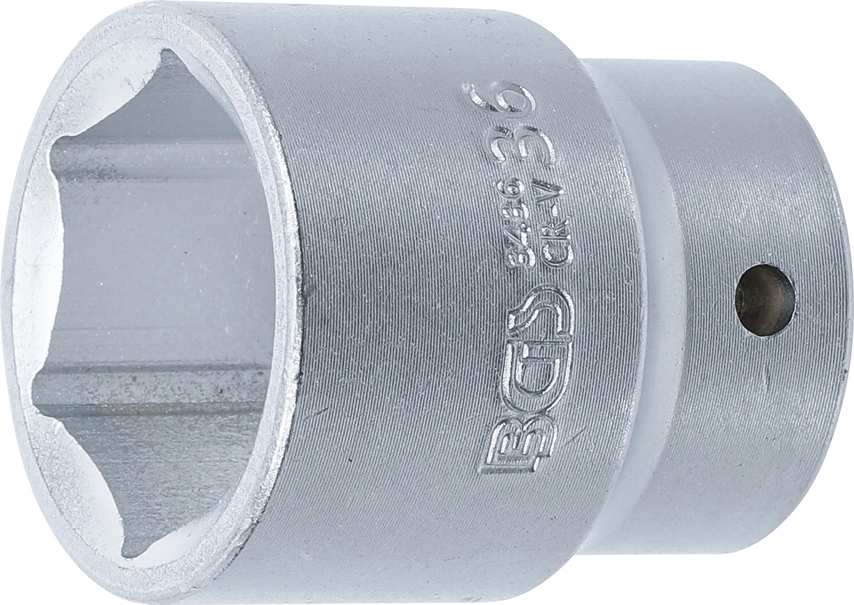 BGS Steckschlüssel-Einsatz Sechskant | Antrieb Innenvierkant 20 mm (3/4") | SW 36 mm