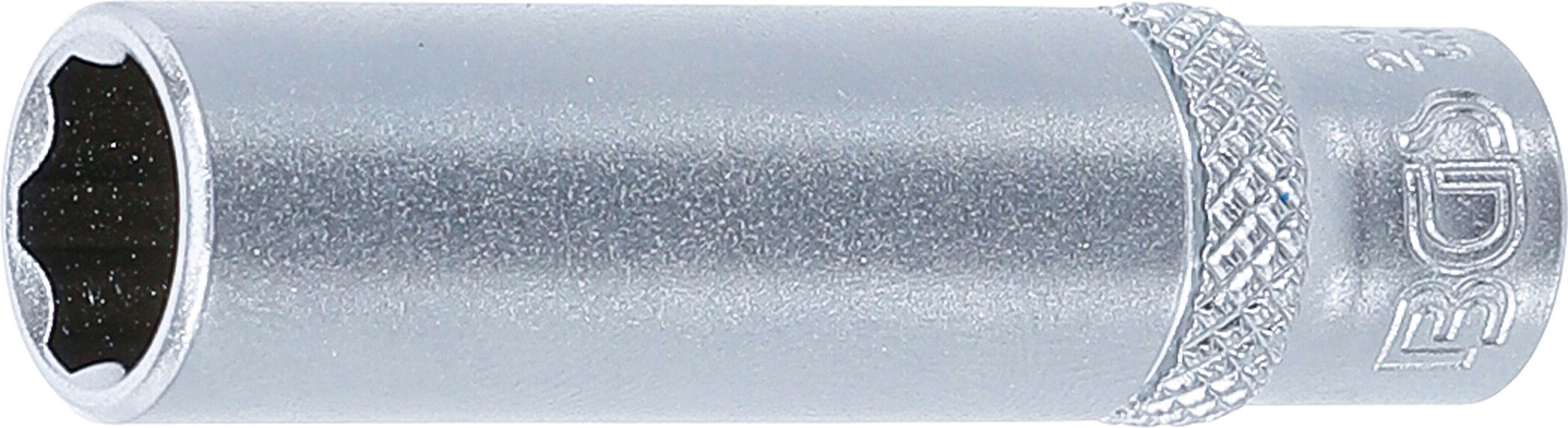 BGS Steckschlüssel-Einsatz Super Lock, tief | Antrieb Innenvierkant 6,3 mm (1/4") | SW 9 mm