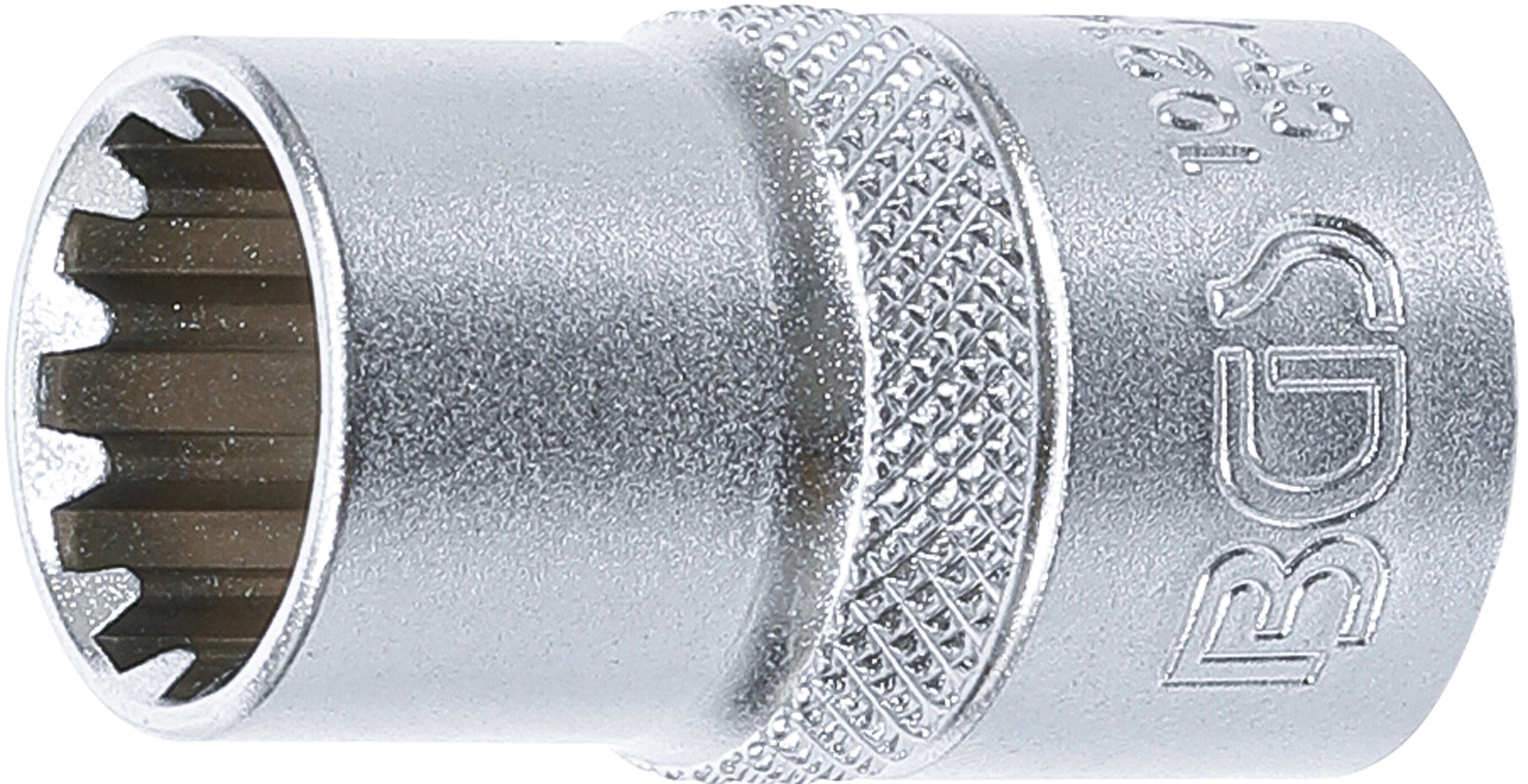 BGS Steckschlüssel-Einsatz Gear Lock | Antrieb Innenvierkant 12,5 mm (1/2") | SW 14 mm