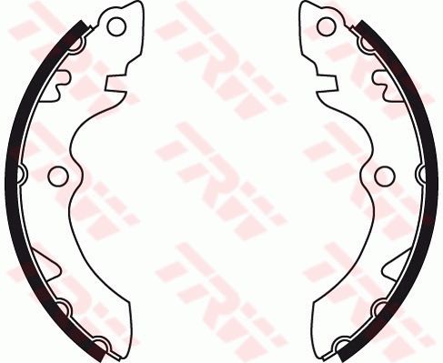 Bremsbackensatz, Feststellbremse