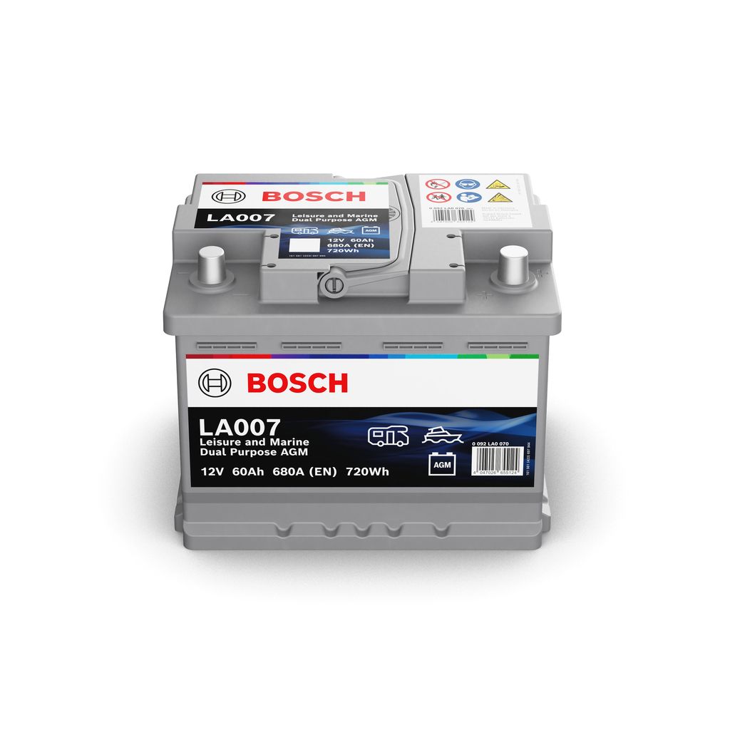 Versorgungsbatterie “BOSCH 12 V, 60 Ah, 680 A”