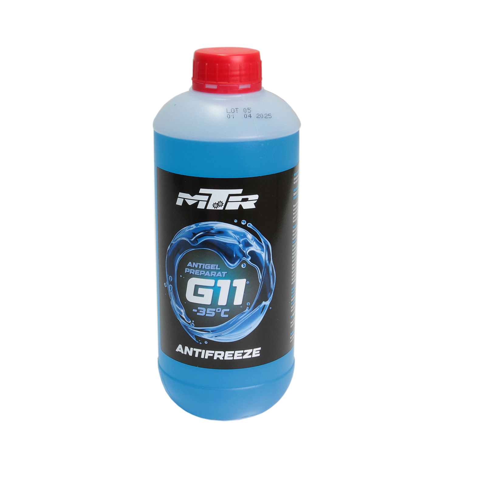 MTR Kühlerfrostschutz Antifreeze Coolant G11 Blau Fertigmischung 1 Liter
