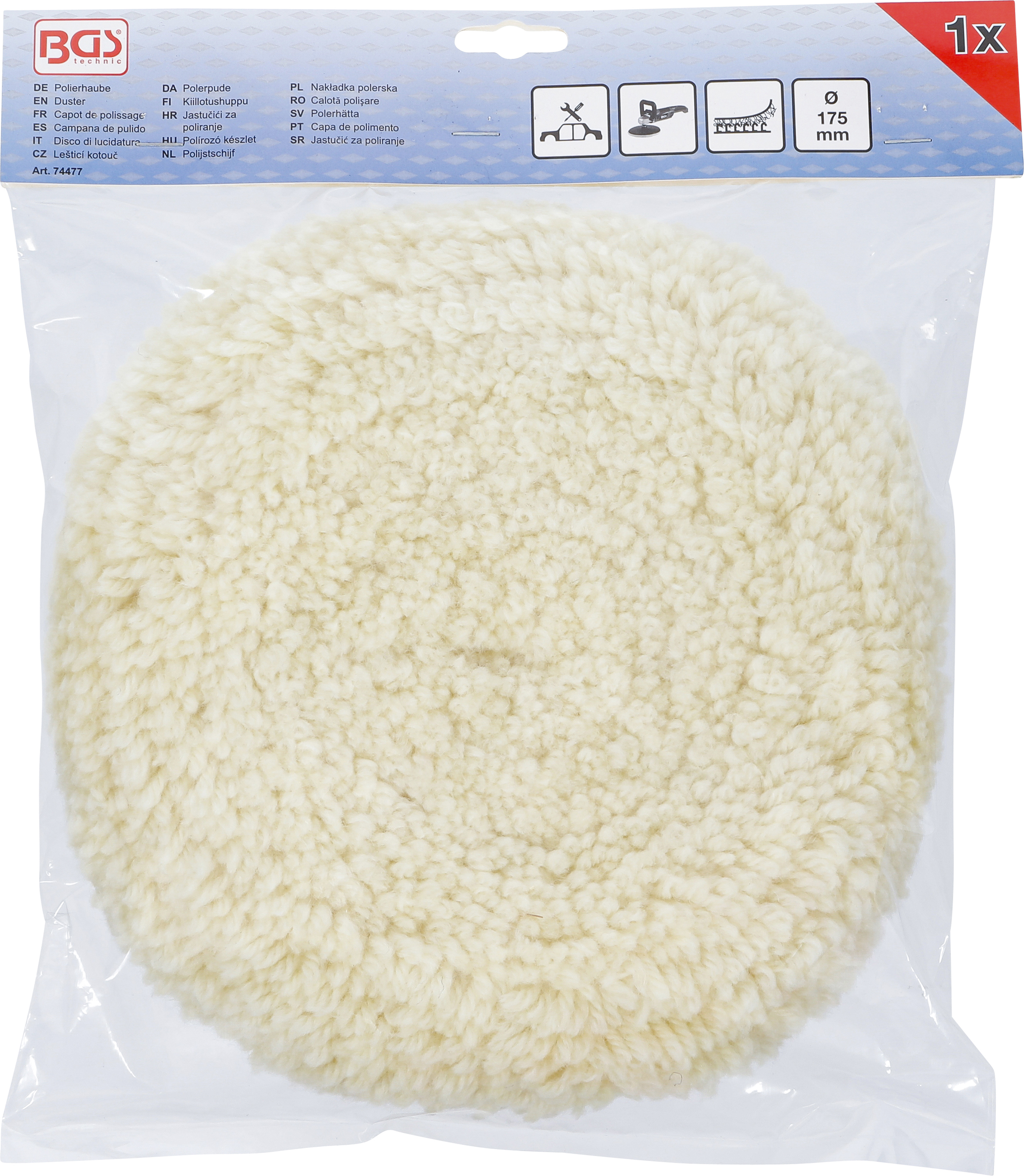 BGS Polierhaube | Ø 175 mm