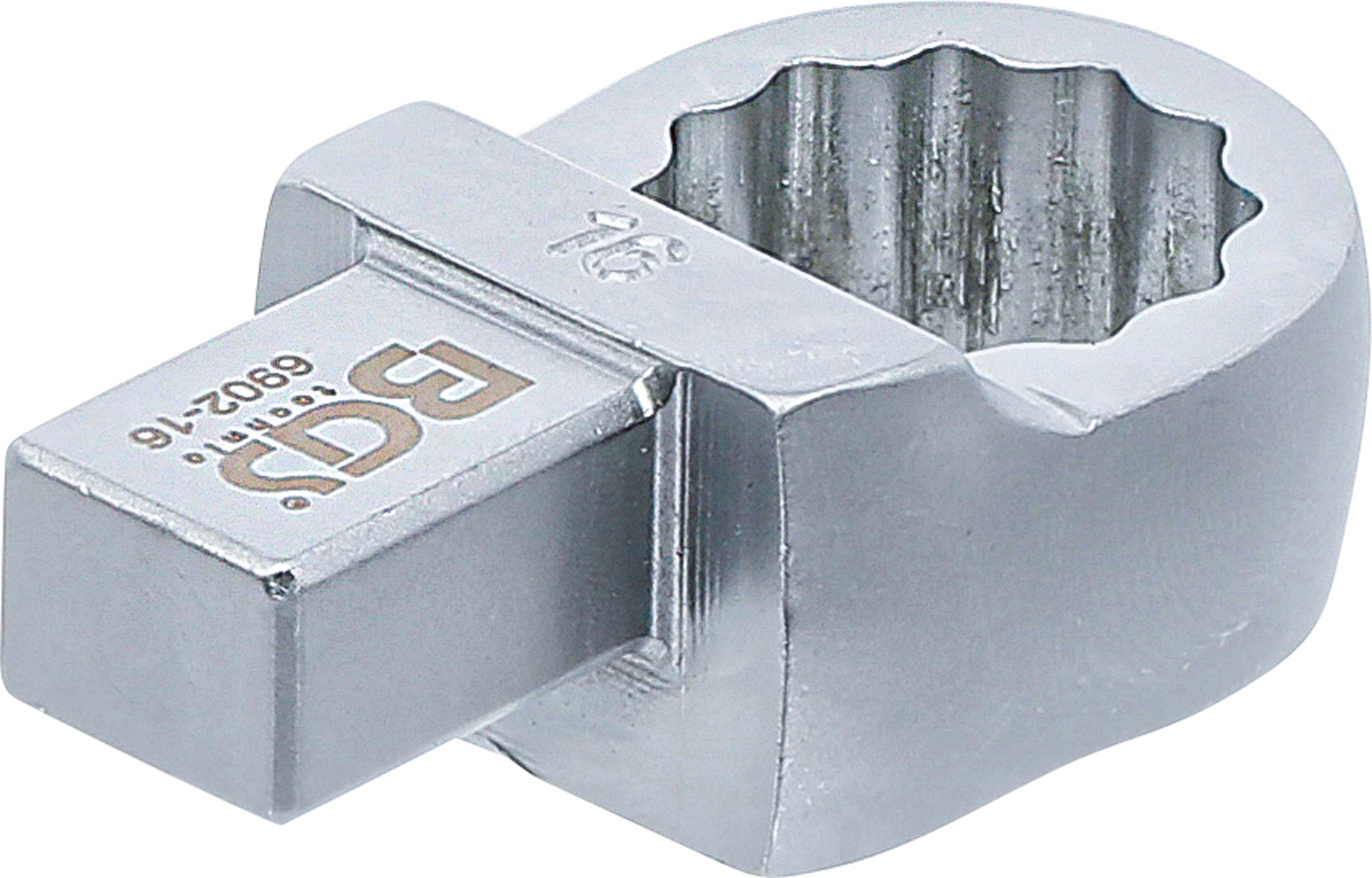 BGS Einsteck-Ringschlüssel | 16 mm | Aufnahme 9 x 12 mm