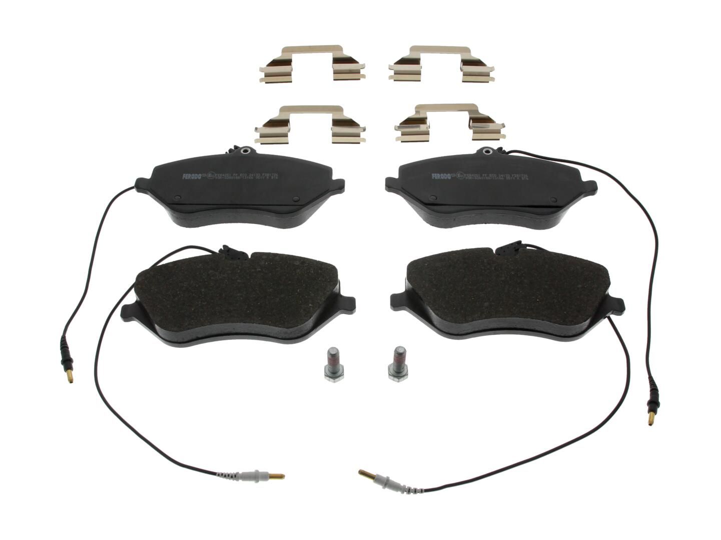 Bremsbelagsatz, Scheibenbremse