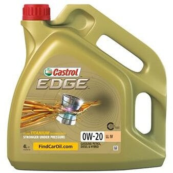 0W-20 Castrol EDGE LL IV Motoröl 4 Liter