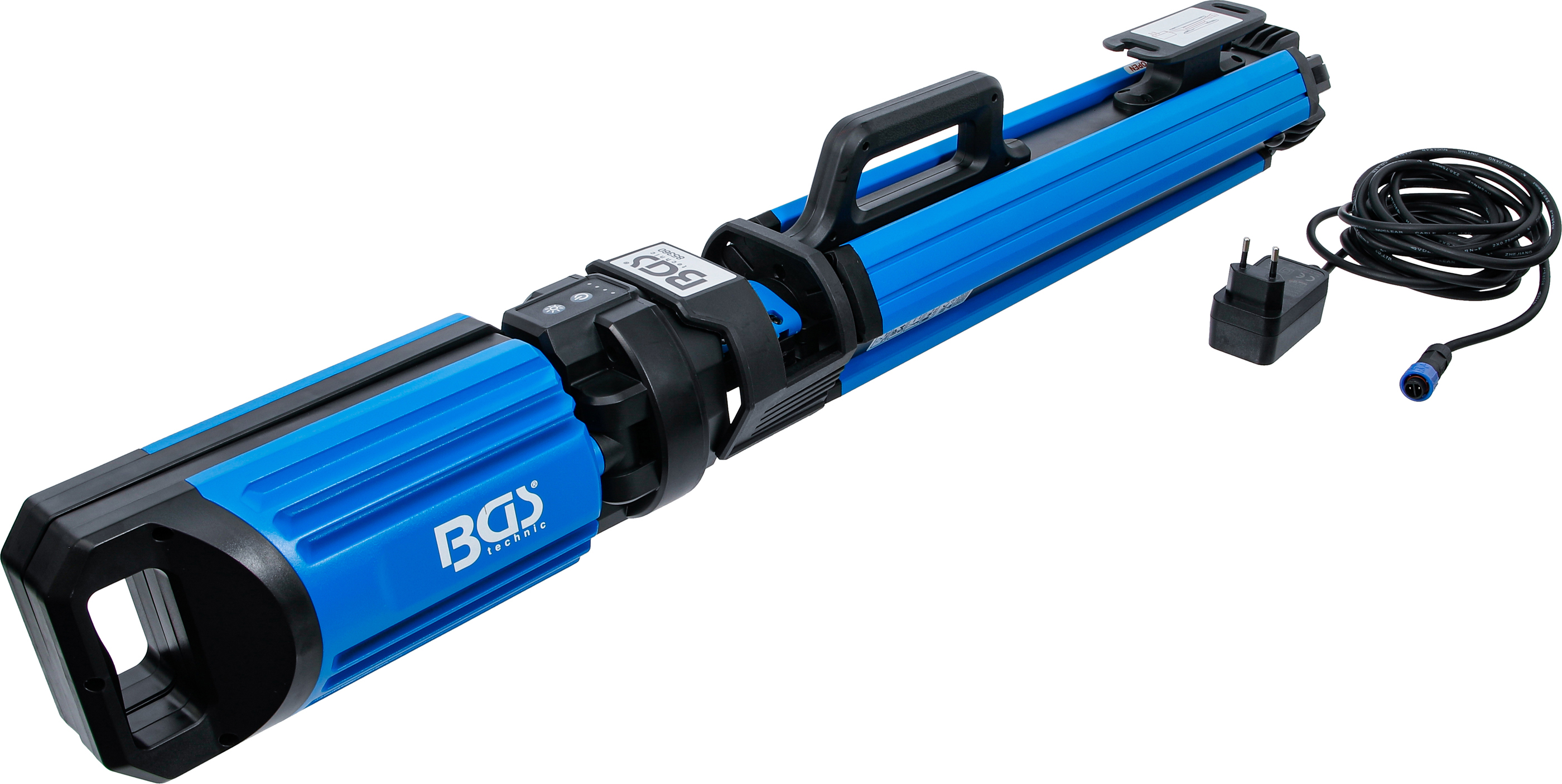 BGS Hybrid Duo-SMD-LED-Arbeits-Strahler | mit Stativ