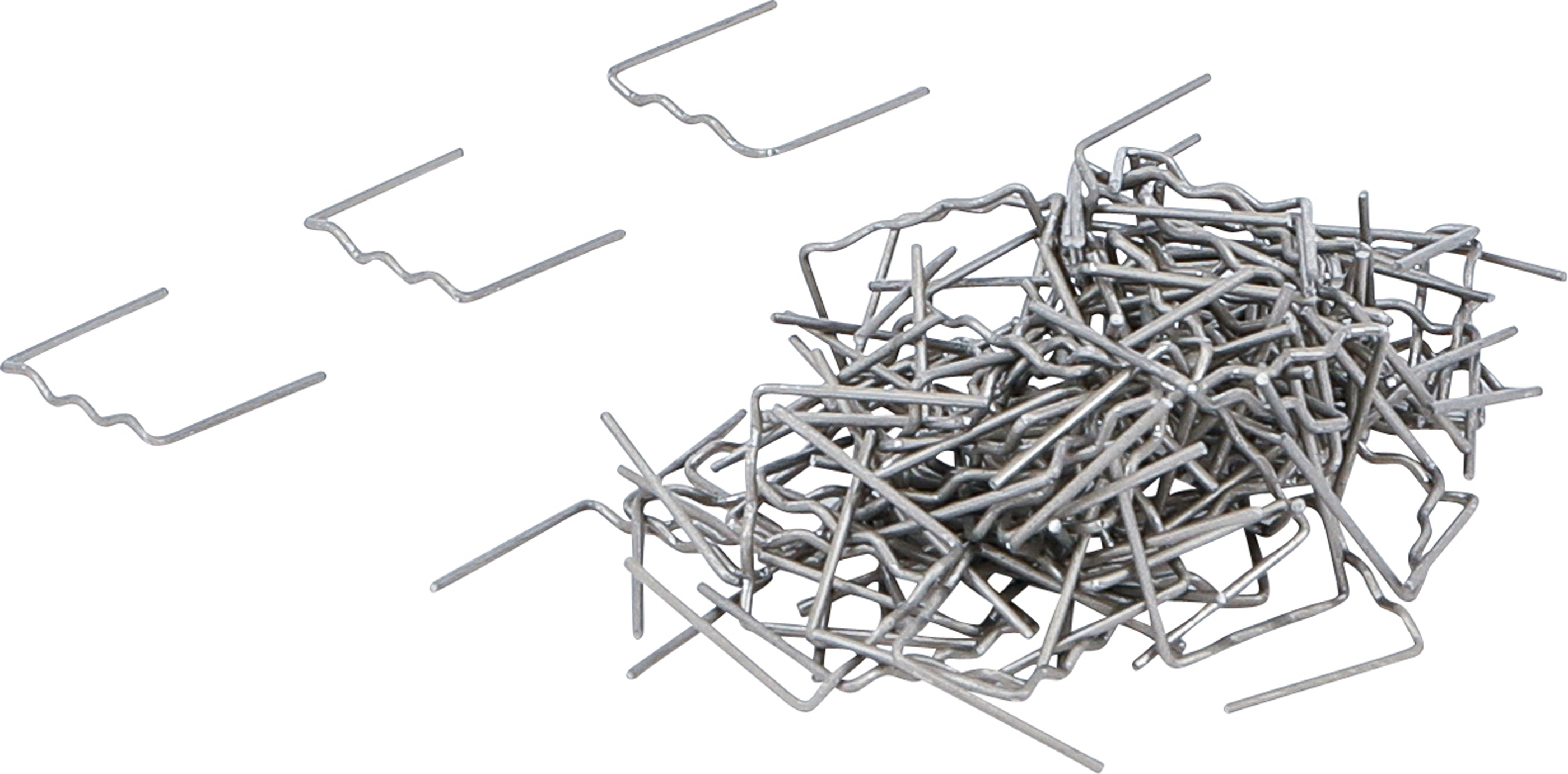 BGS Reparaturklammern-Satz | flach | 0,8 mm | 100-tlg.