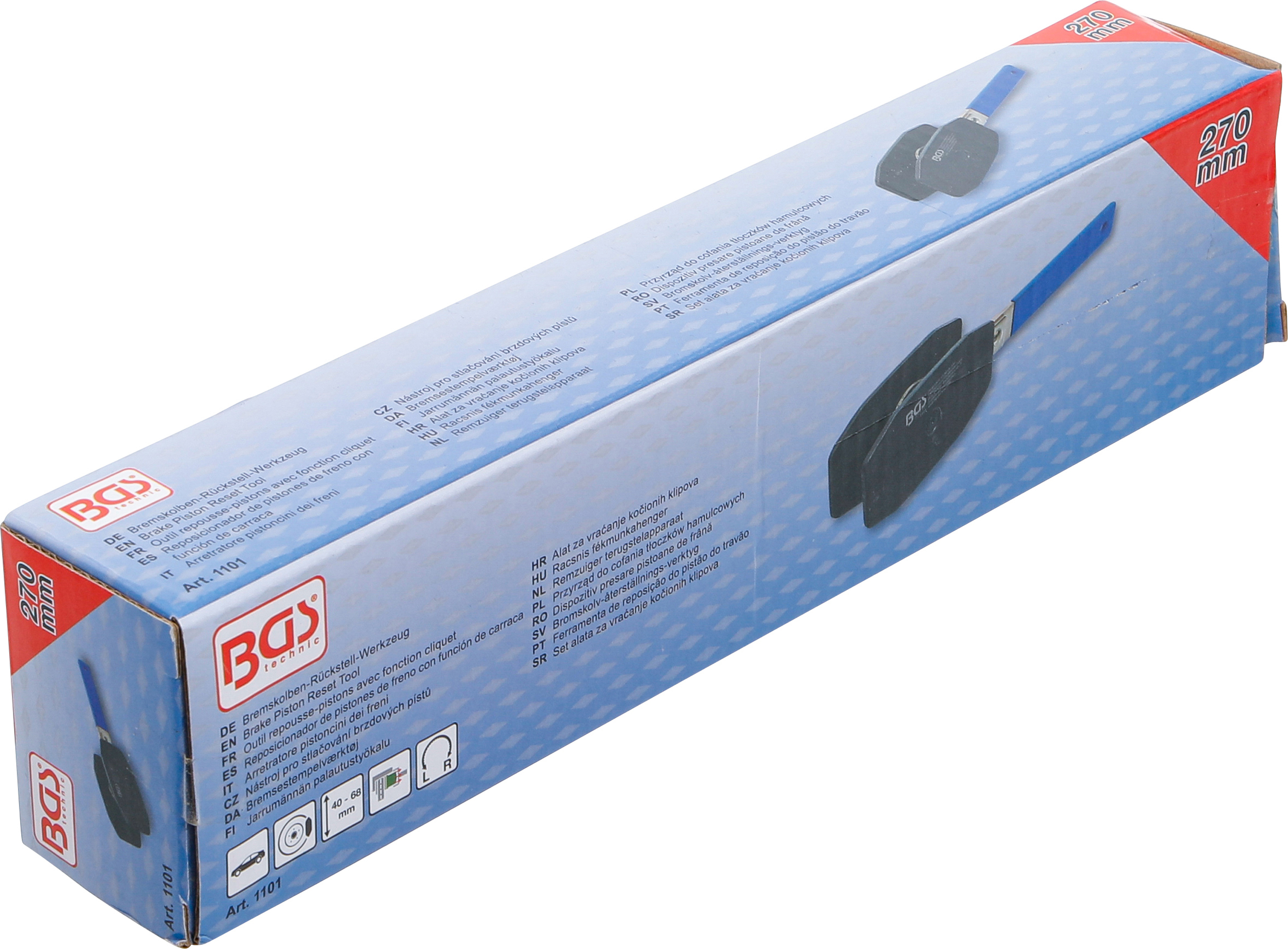 BGS Bremskolben-Rückstell-Werkzeug | mit Ratschenfunktion