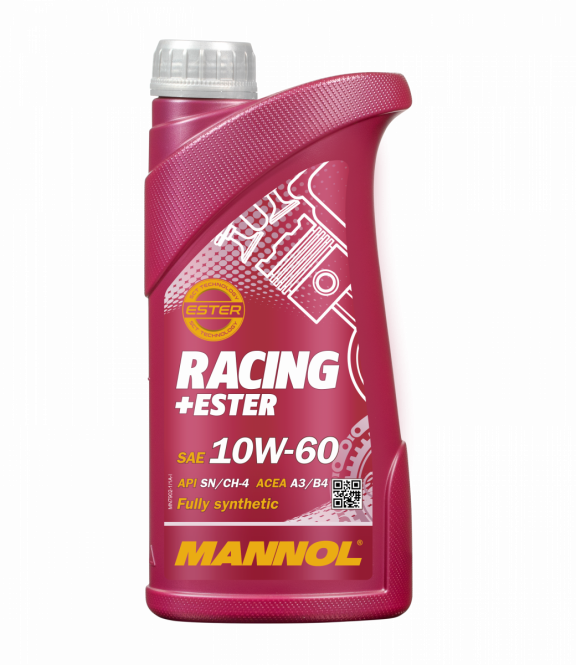 10W-60 Mannol 7902 Racing+Ester Motoröl 1 Liter