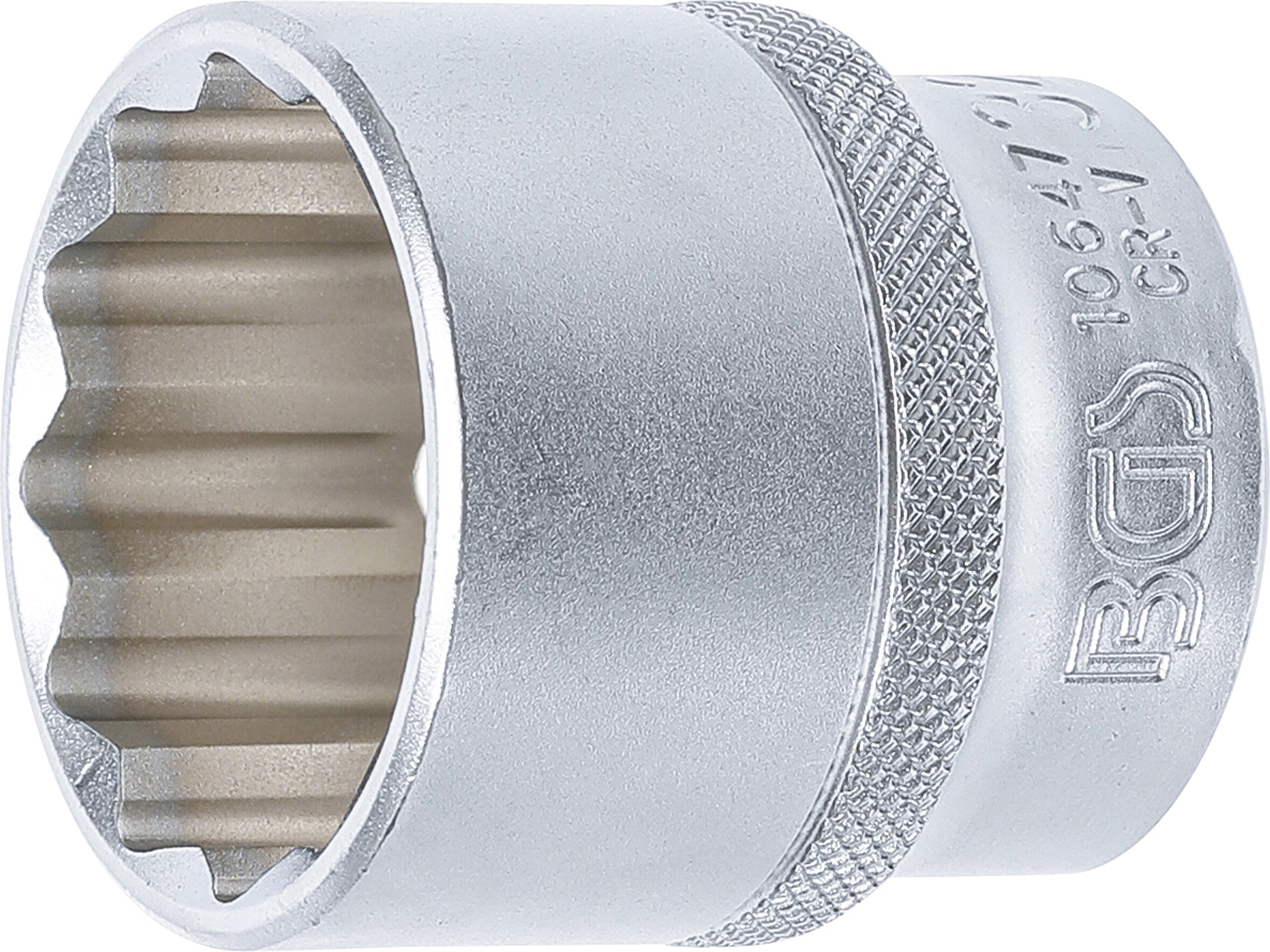 BGS Steckschlüssel-Einsatz Zwölfkant | Antrieb Innenvierkant 12,5 mm (1/2") | SW 32 mm