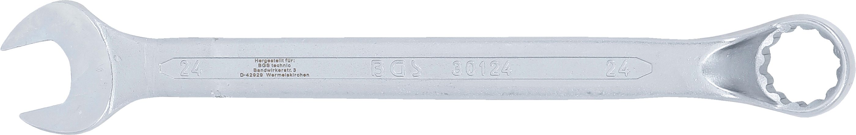 BGS Maul-Ringschlüssel, gekröpft | SW 24 mm