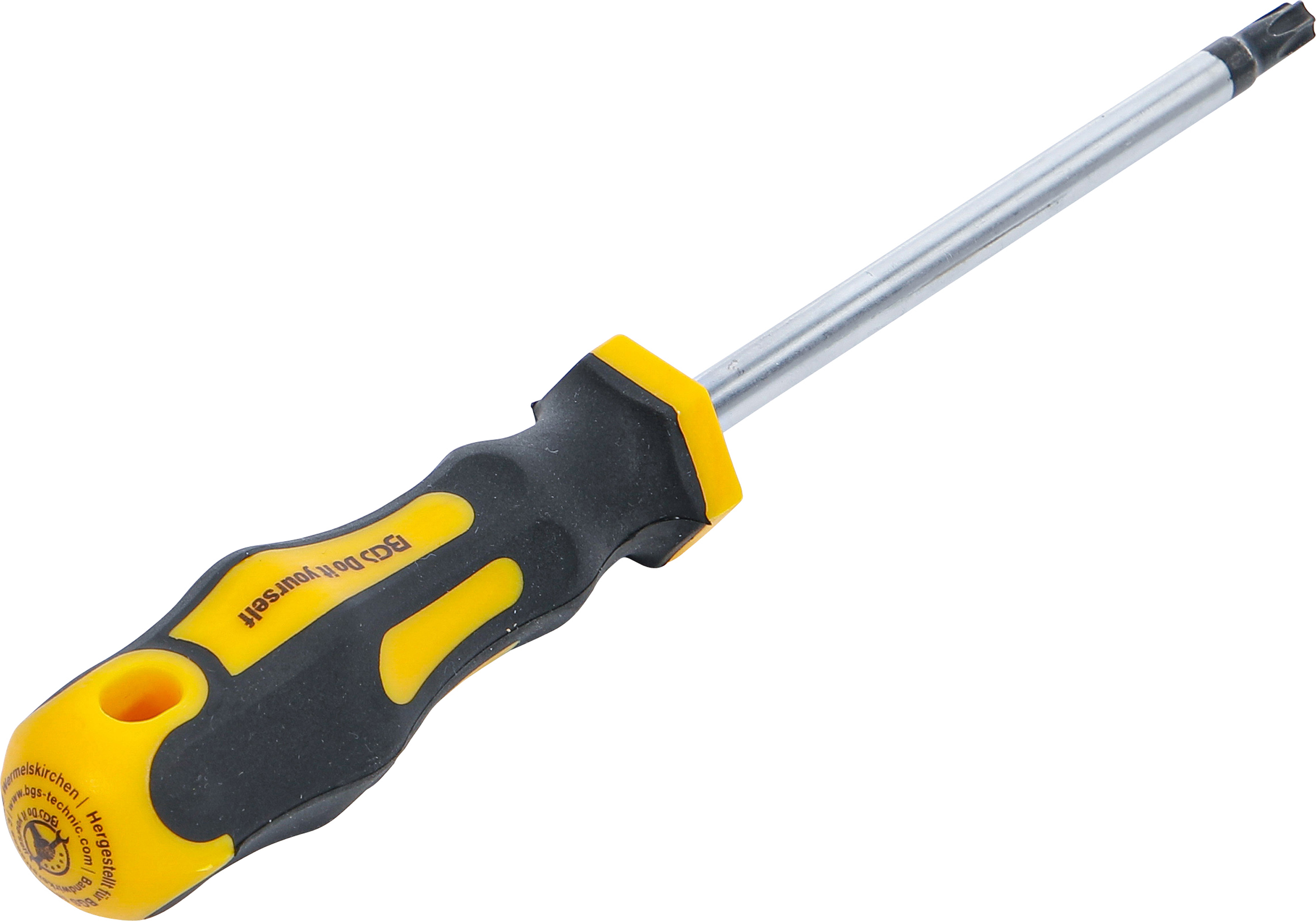 BGS Schraubendreher | T-Profil (für Torx) T40 | Klingenlänge 125 mm