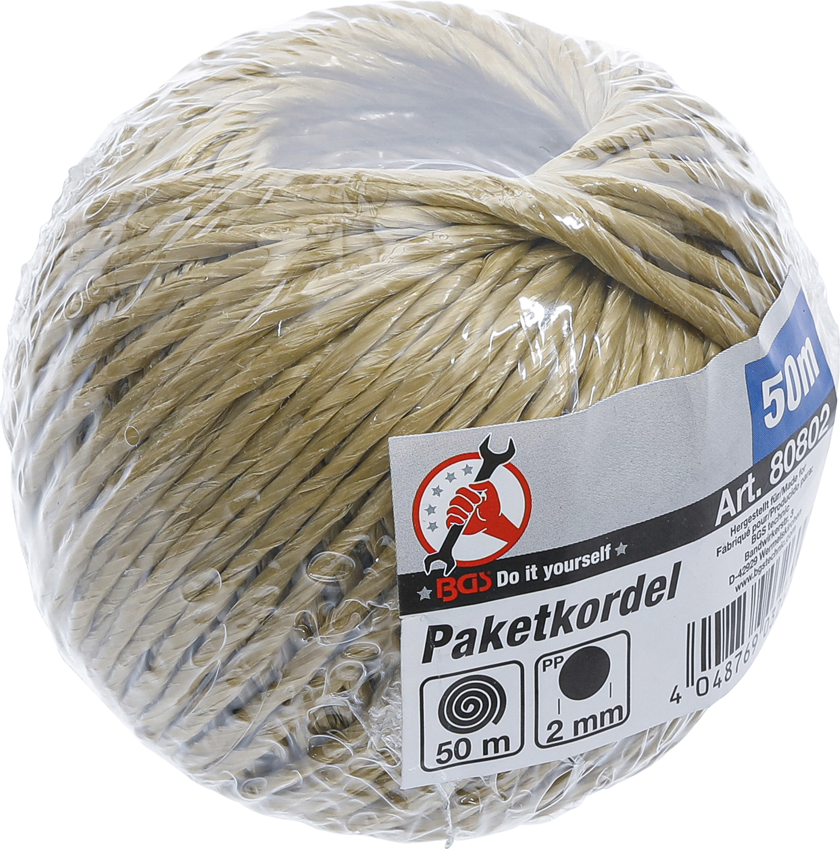 BGS Paketkordel | 2 mm x 50 m