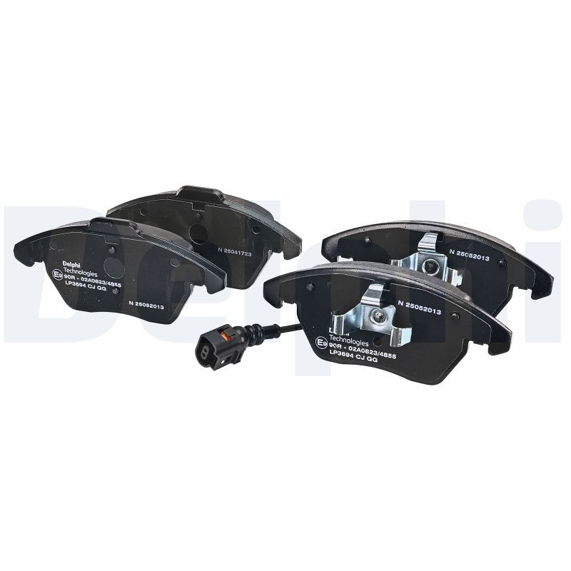 Bremsbelagsatz, Scheibenbremse