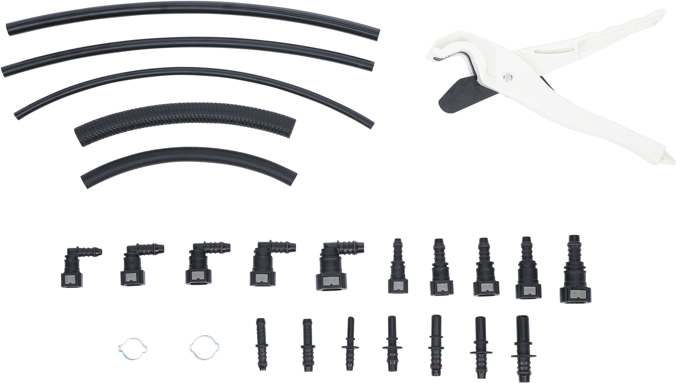 BGS Kunststoffrohr- & Kupplungs-Sortiment | 95-tlg.