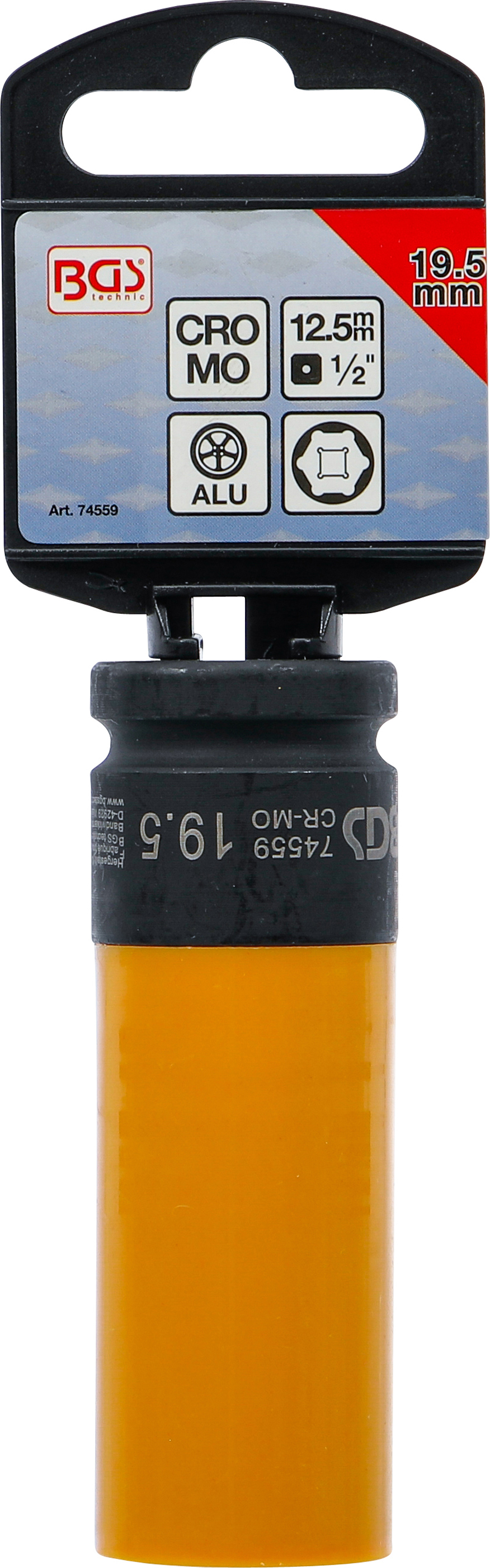 BGS Kraft-Schoneinsatz | Antrieb Innenvierkant 12,5 mm (1/2") | SW 19,5 mm