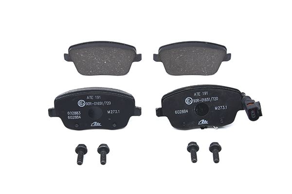 Bremsbelagsatz, Scheibenbremse