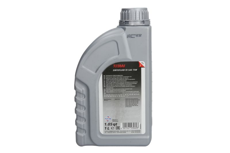 Fuchs Titan Sintofluid FE SAE 75W 1 Liter
