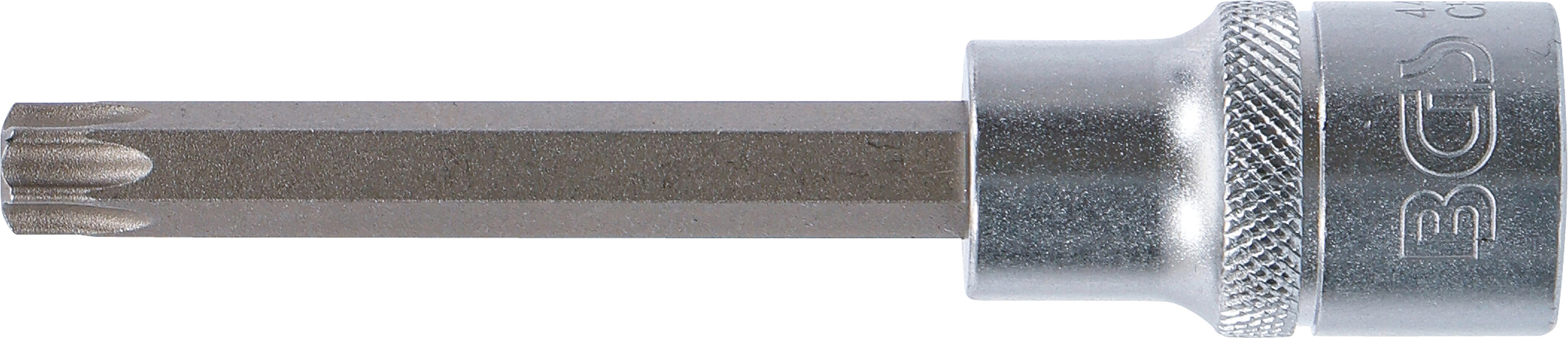 BGS Bit-Einsatz | Länge 100 mm | Antrieb Innenvierkant 12,5 mm (1/2") | T-Profil (für Torx) T50