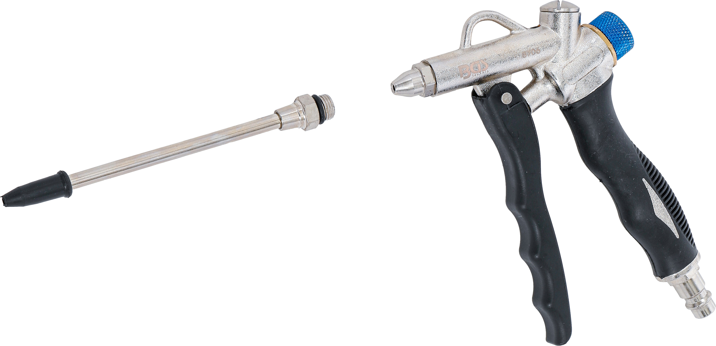 BGS Druckluft-Ausblaspistole mit Mengenregler