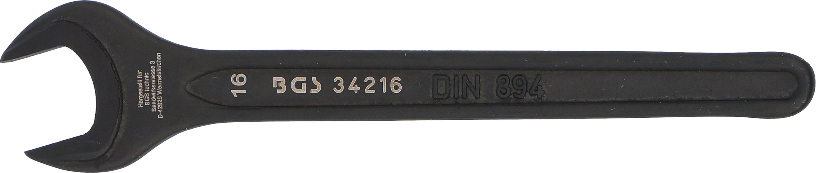BGS Einmaulschlüssel | DIN 894 | SW 16 mm