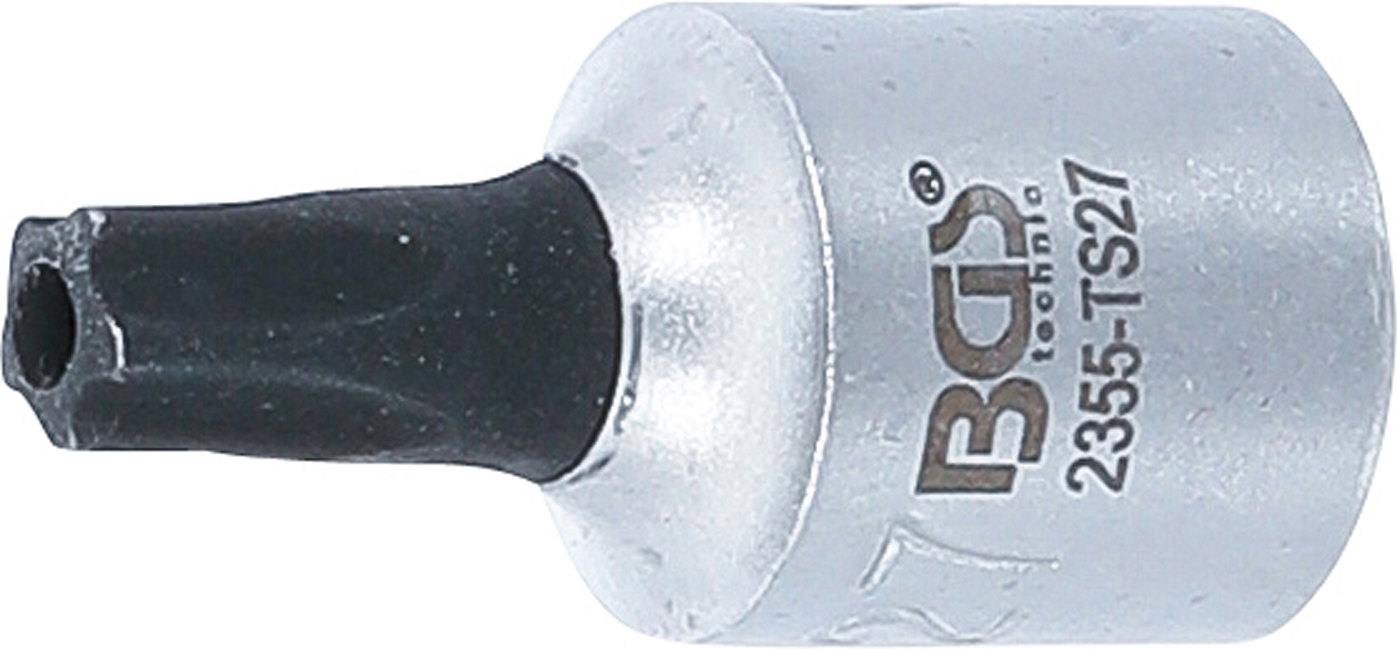 BGS Bit-Einsatz | Antrieb Innenvierkant 6,3 mm (1/4") | TS-Profil (für Torx Plus) mit Bohrung TS27