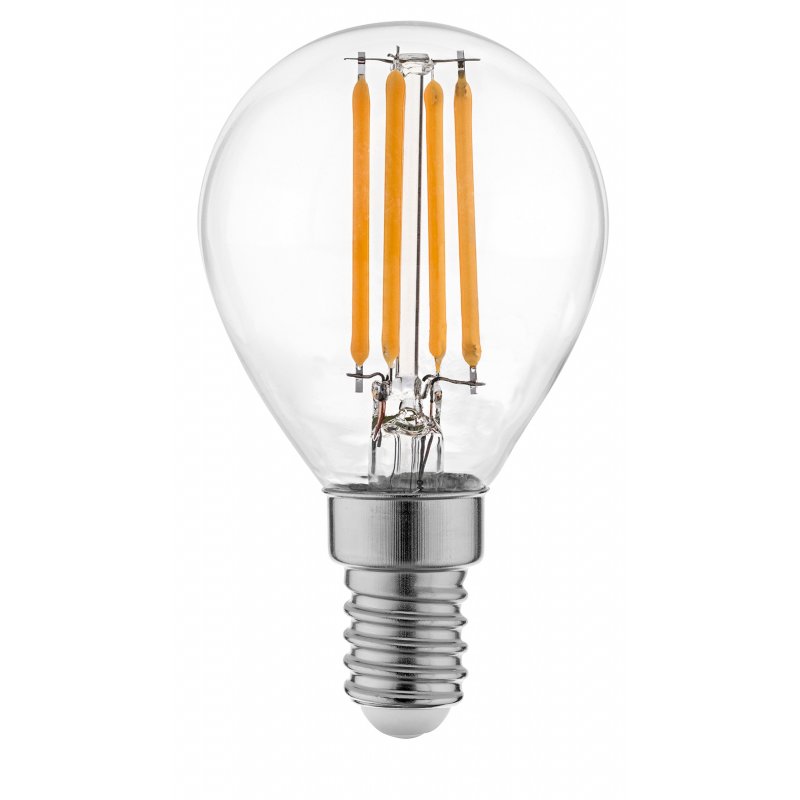 Duralamp Tecno Vintage Kugel E14 LED Lampe 4W 2700K 470lm Warmweiss