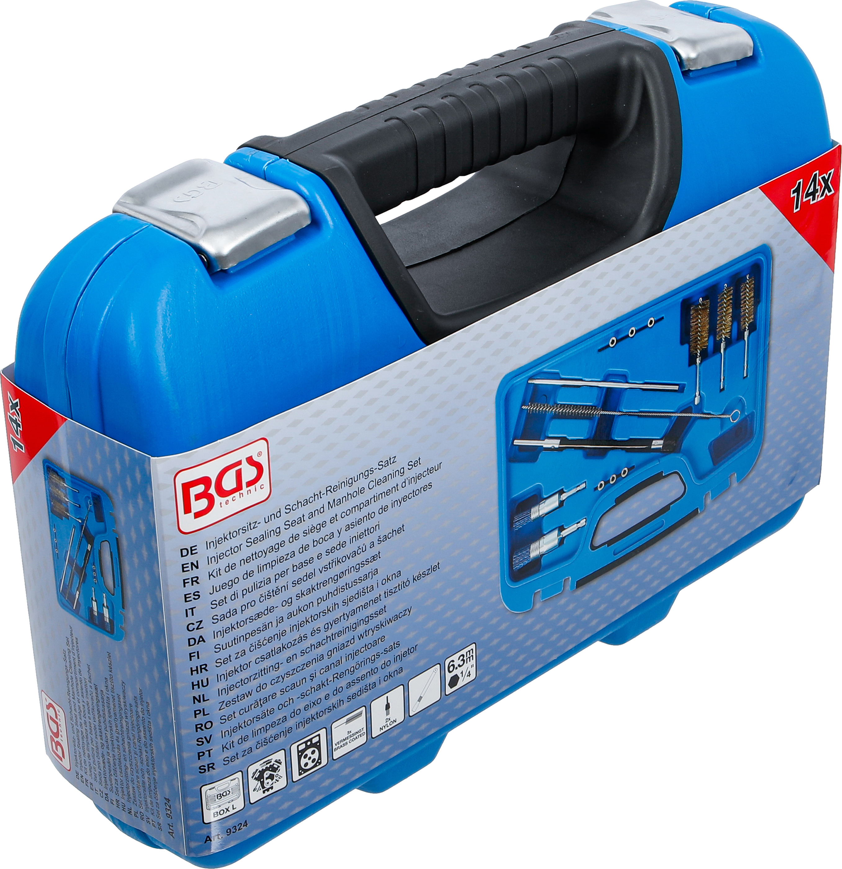 BGS Injektorsitz- und Schacht-Reinigungs-Satz