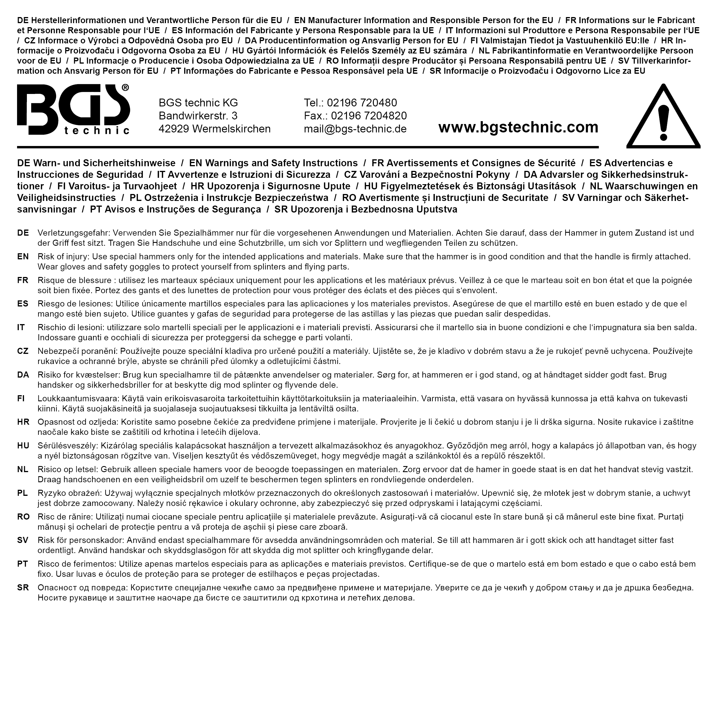 BGS Holzkeile-Satz | 4-tlg.