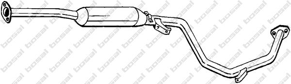 Mittelschalldämpfer