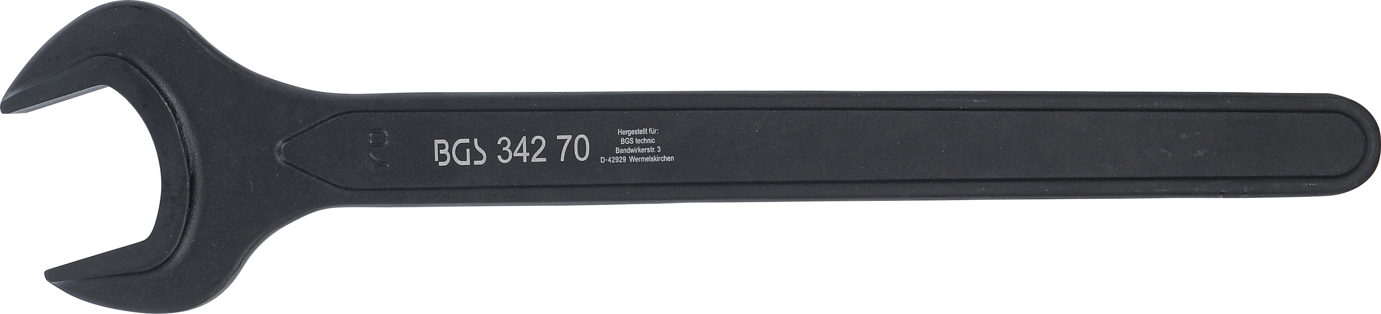 BGS Einmaulschlüssel | DIN 894 | SW 70 mm