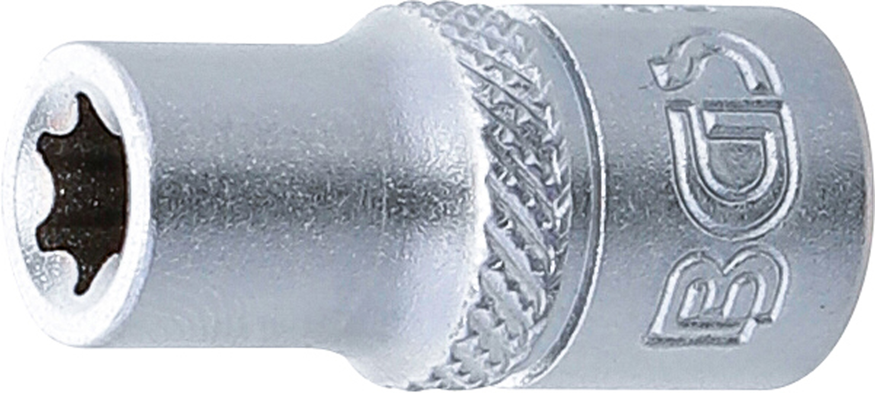 BGS Steckschlüssel-Einsatz E-Profil | Antrieb Innenvierkant 6,3 mm (1/4") | SW E7