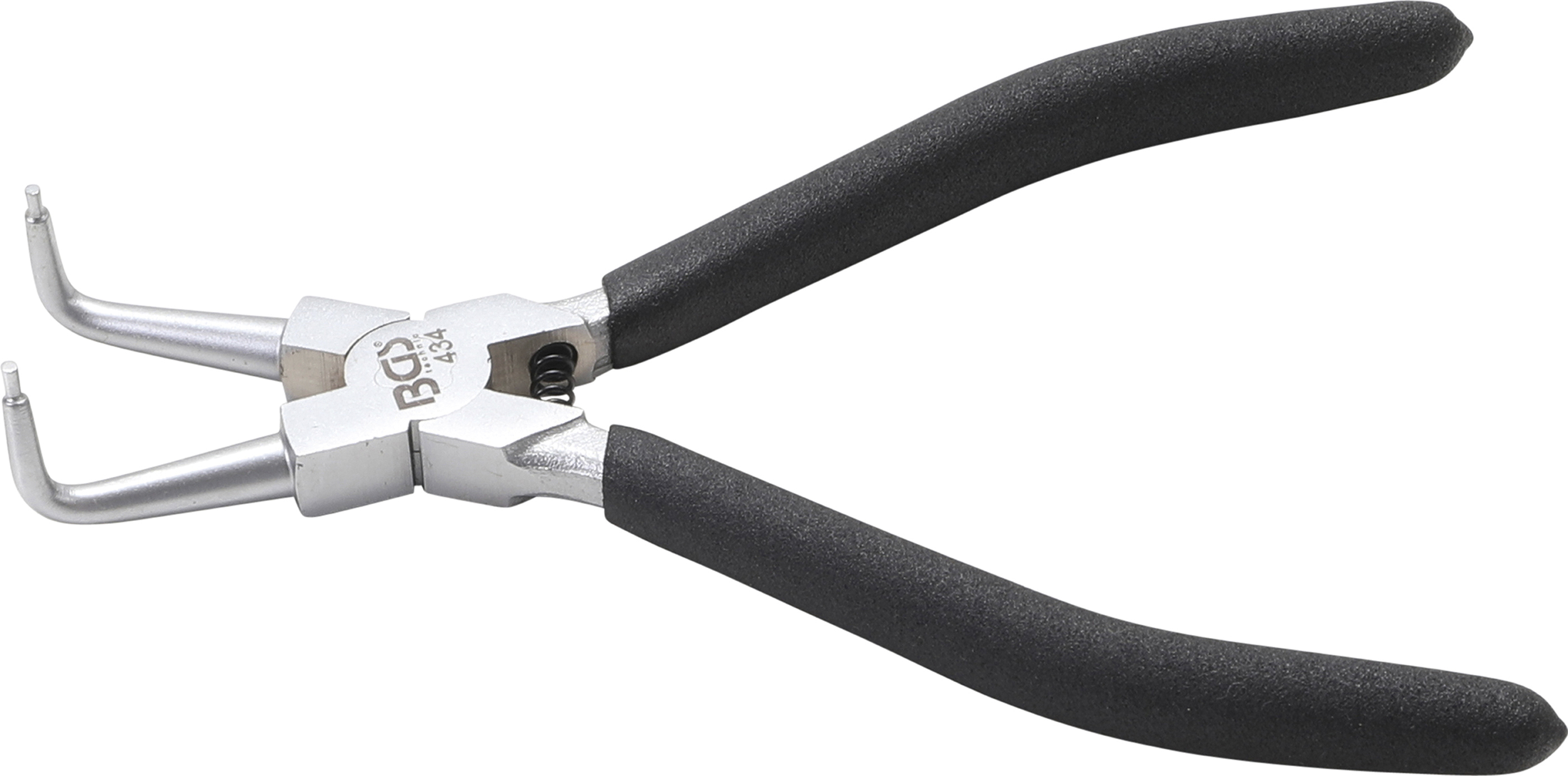 BGS Sprengringzange | gebogen | für Innensprengringe | 180 mm