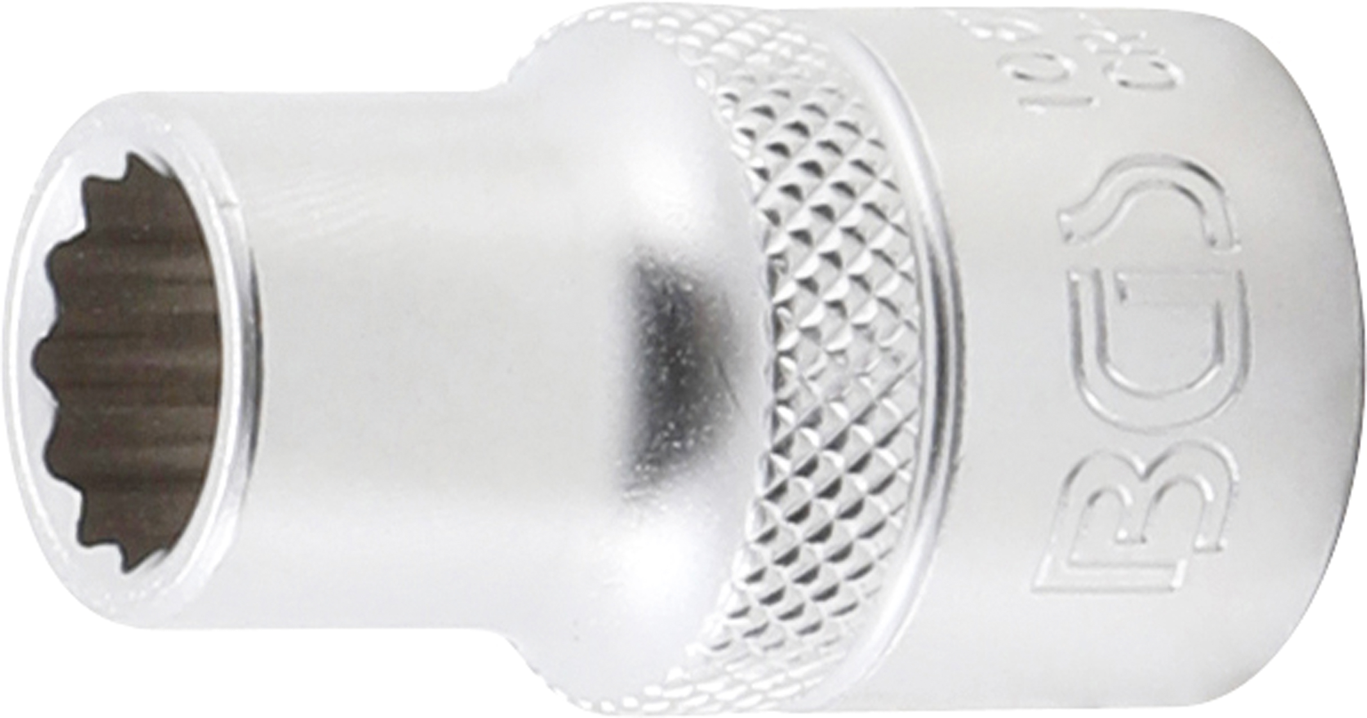 BGS Steckschlüssel-Einsatz Zwölfkant | Antrieb Innenvierkant 12,5 mm (1/2") | SW 11 mm