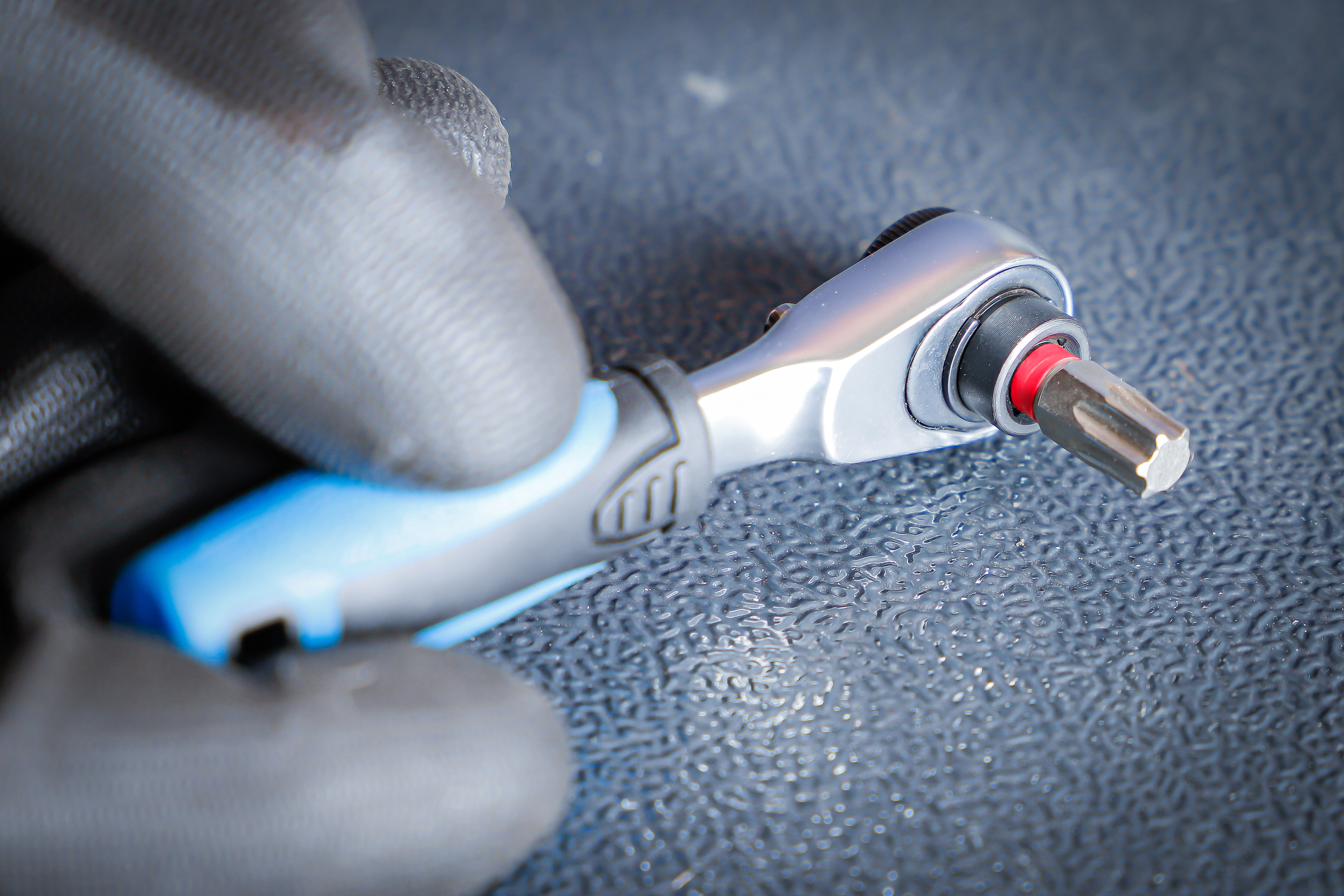 BGS Color-Bit-Satz | mit Bit-Knarre | Antrieb Außensechskant 6,3 mm (1/4") | 43-tlg.