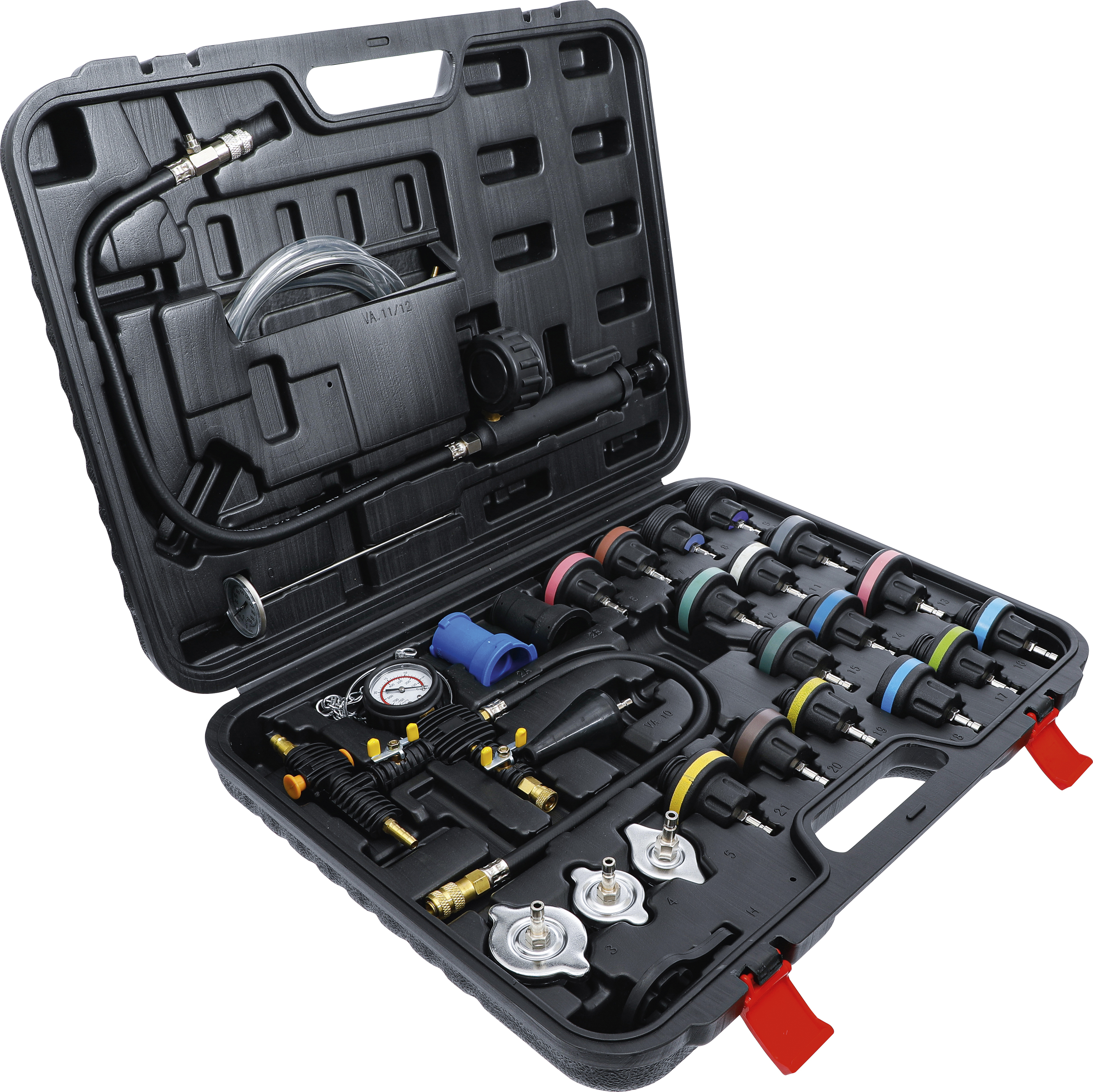 BGS Kühlsystem-Abdruck und Prüfgerät inkl. Befüllsystem | 27-tlg.